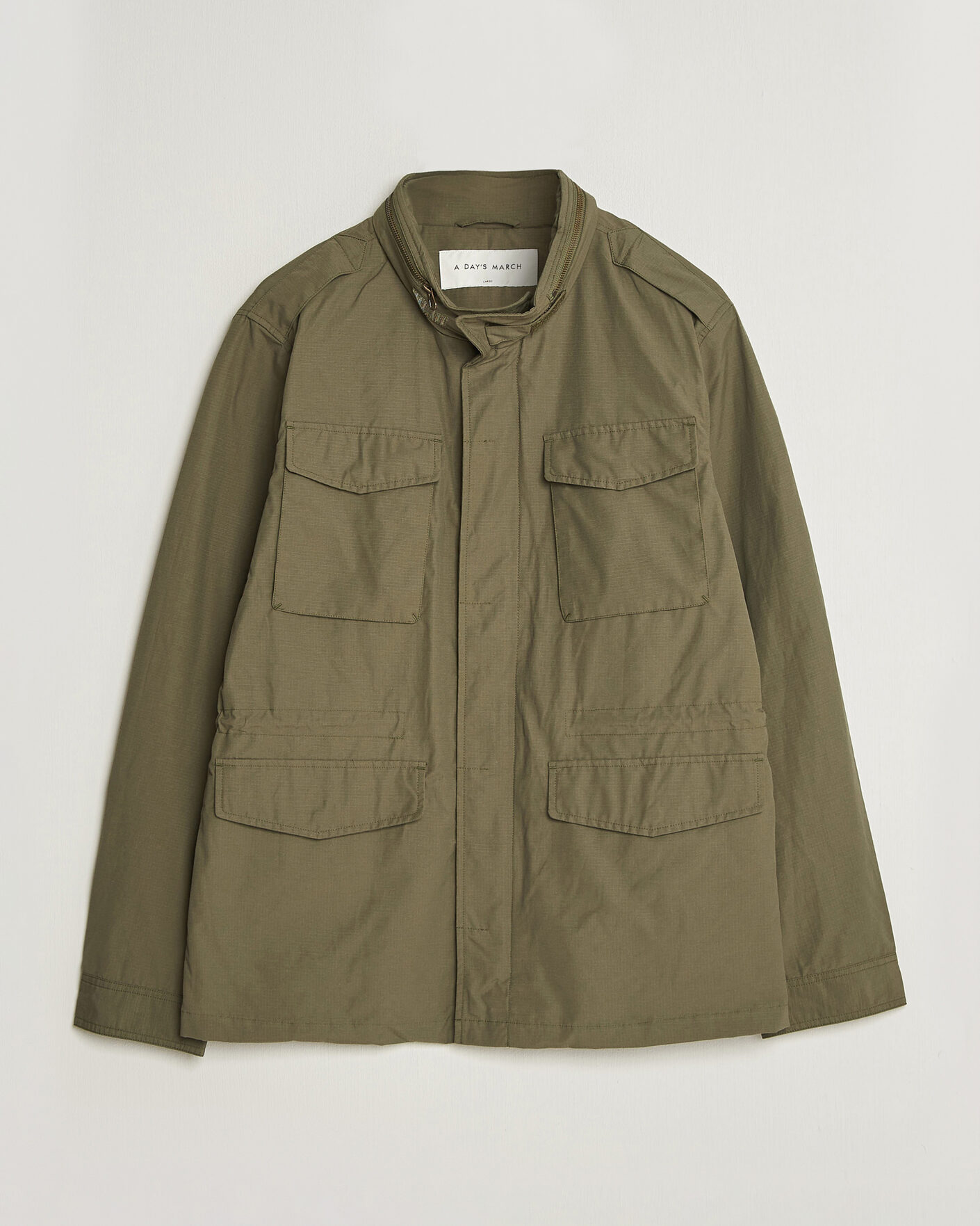 Uomini | Giacche | A Day's March | Barnett M65 Jacket Olive