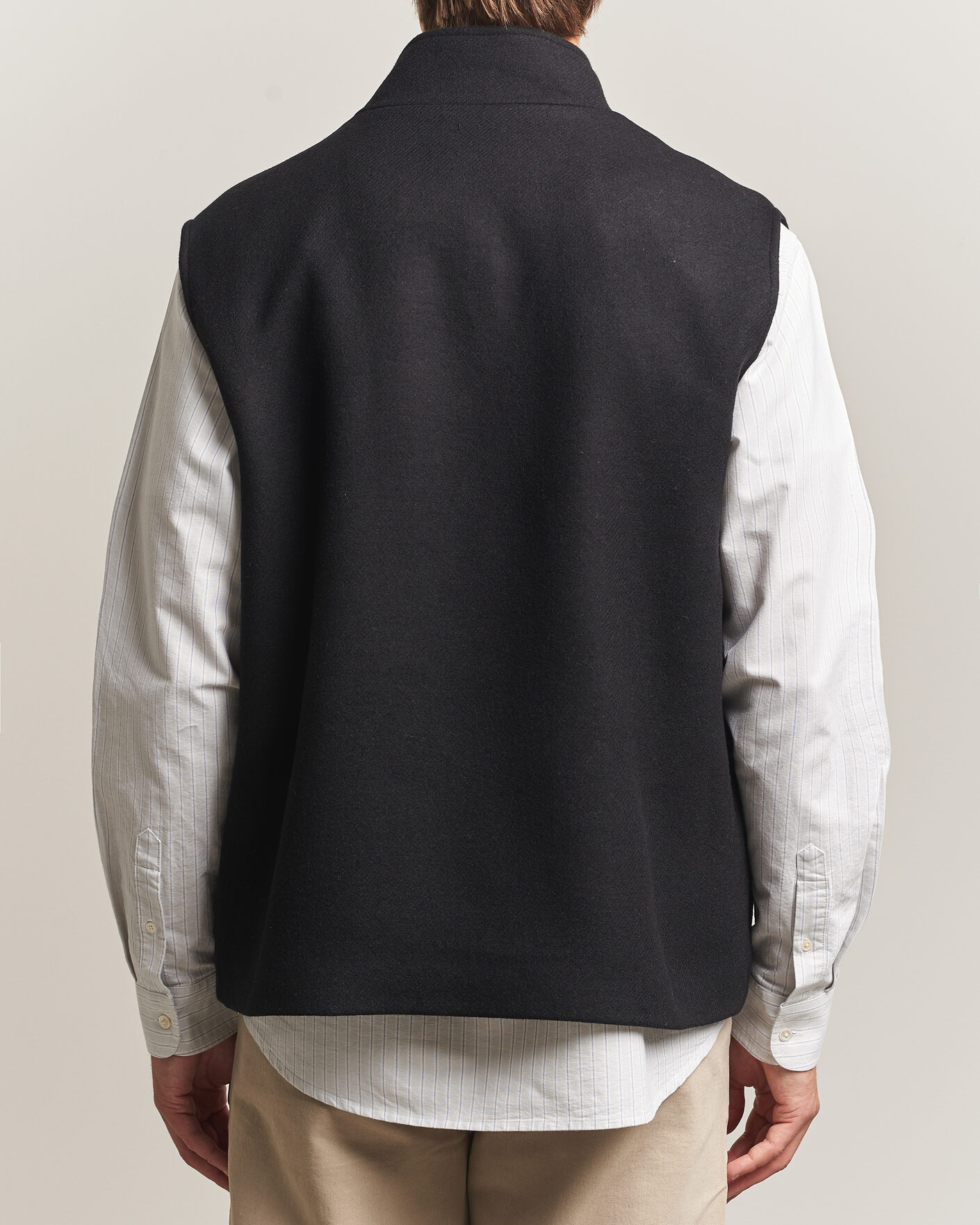 Uomini | Gilet | A Day's March | Canora Lined Wool Vest Black