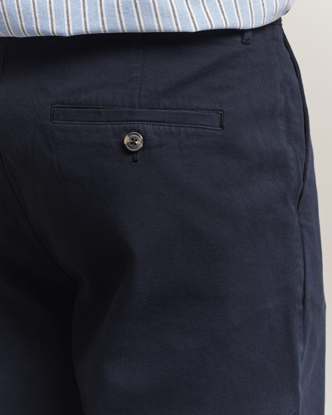 Uomini | Pantaloni | A Day's March | Redwood Cotton Chinos Navy
