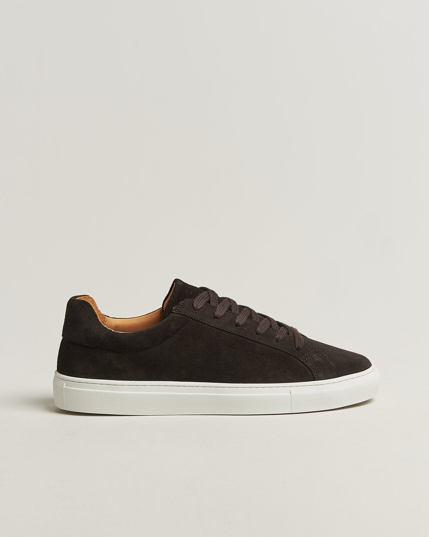 Uomini | Sneakers | A Day's March | Marching Suede Sneaker Chocolate
