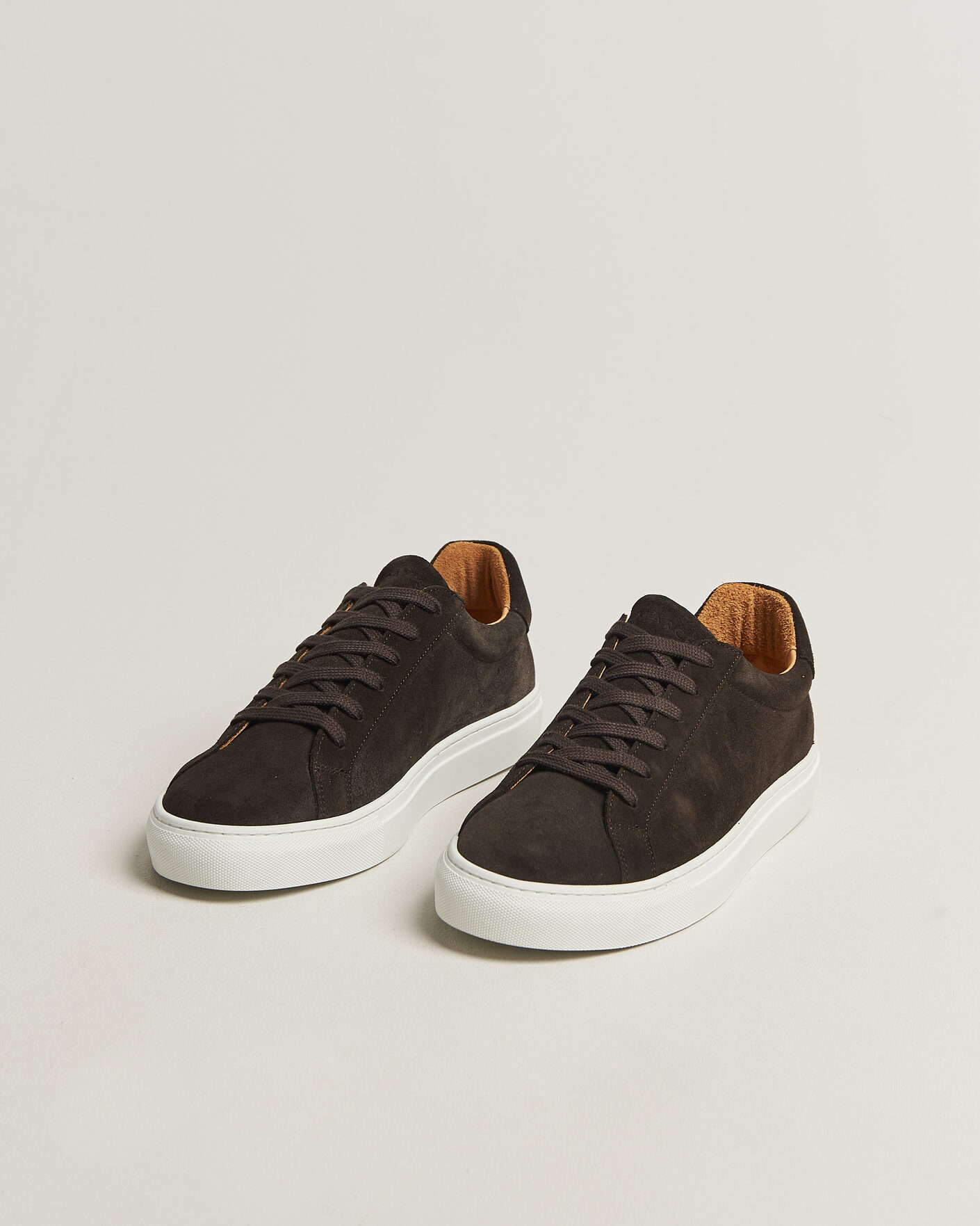 Uomini | Sneakers | A Day's March | Marching Suede Sneaker Chocolate