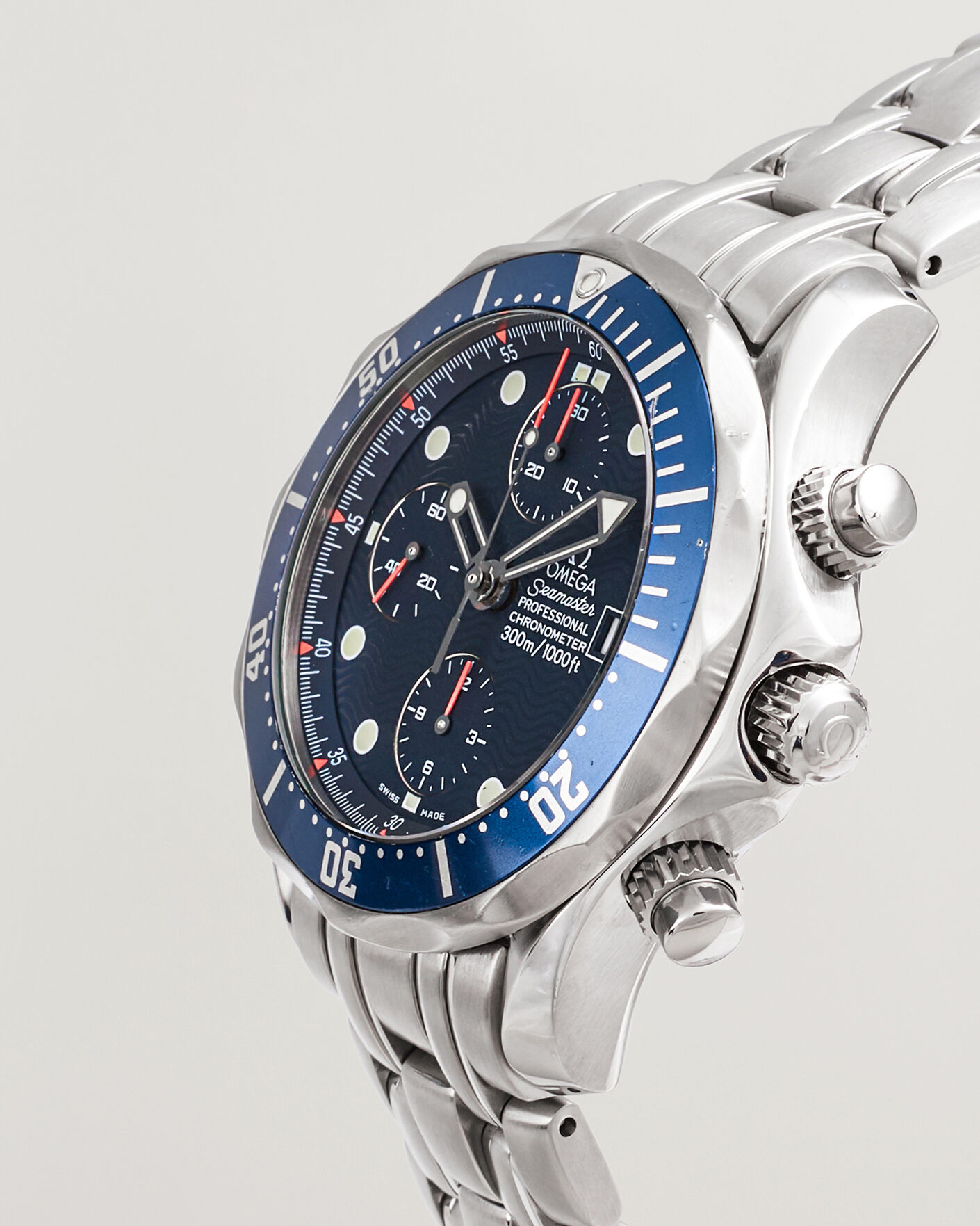 Uomini | Pre-Owned & Vintage Watches | Omega Pre-Owned | Seamaster 300M Chrono