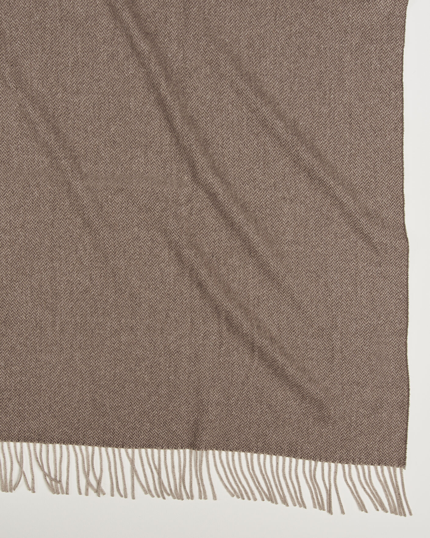 Uomini | Tessuti | Ralph Lauren Home | Jax Wool/Cashmere Throw Blanket Chocolate Brown