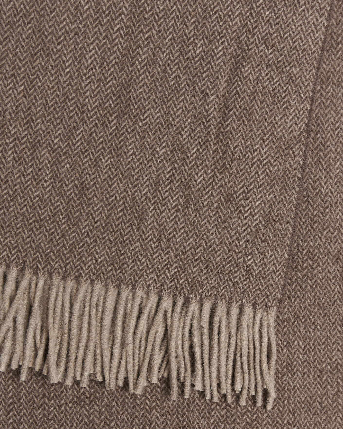 Uomini | Tessuti | Ralph Lauren Home | Jax Wool/Cashmere Throw Blanket Chocolate Brown
