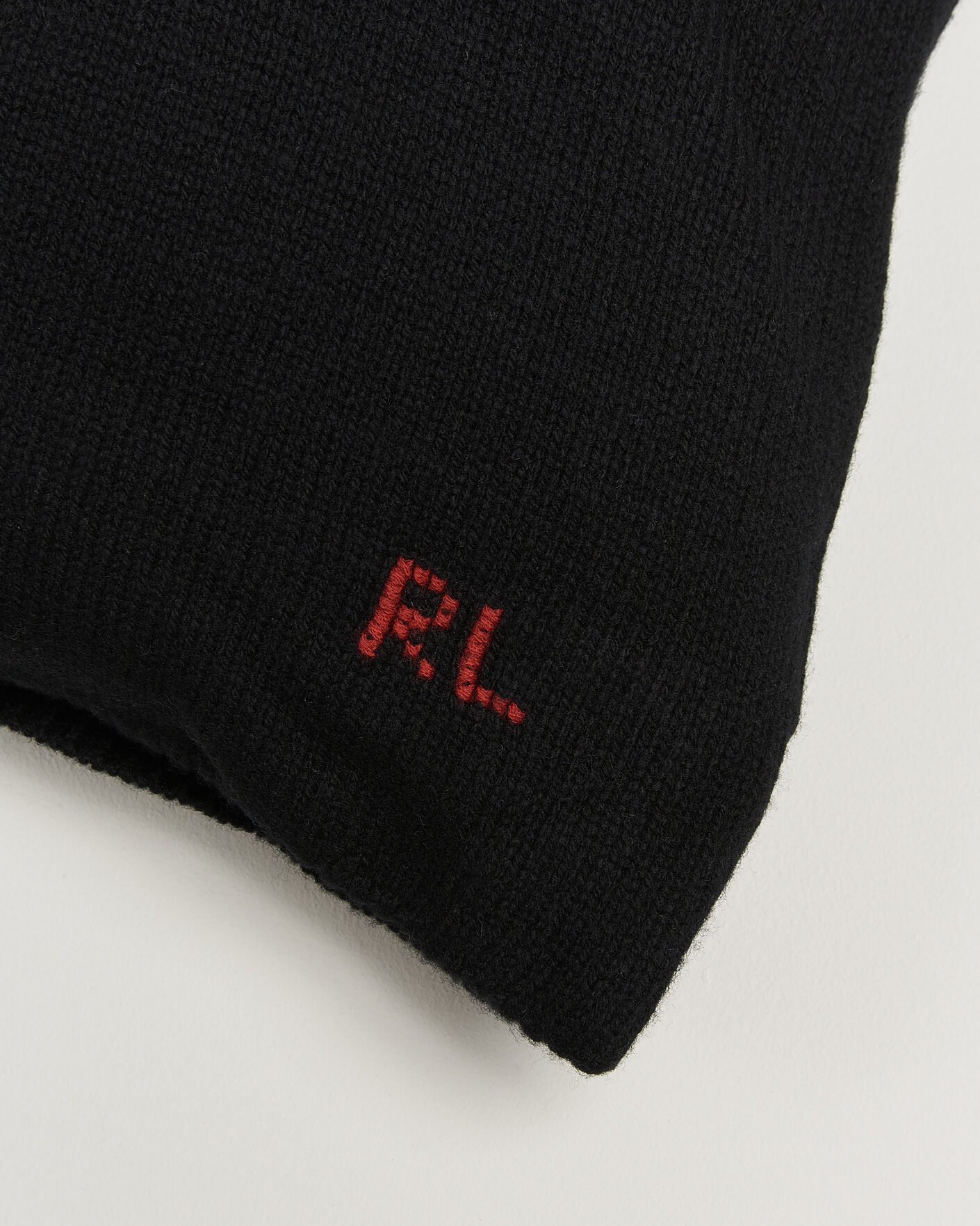 Uomini | Casa | Ralph Lauren Home | Martini Bear Wool Pillow Black