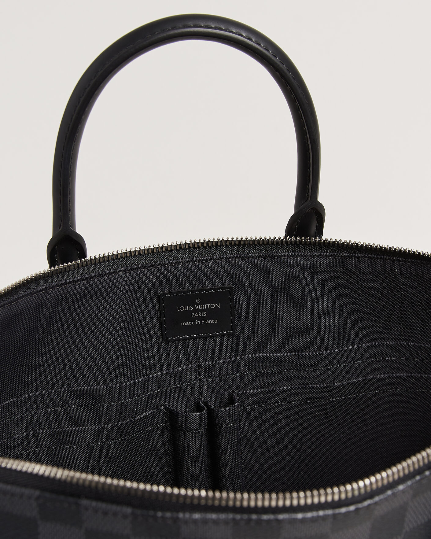 Uomini | Pre-Owned & Vintage Bags | Louis Vuitton Pre-Owned | Porte Documents Bag Damier Graphite
