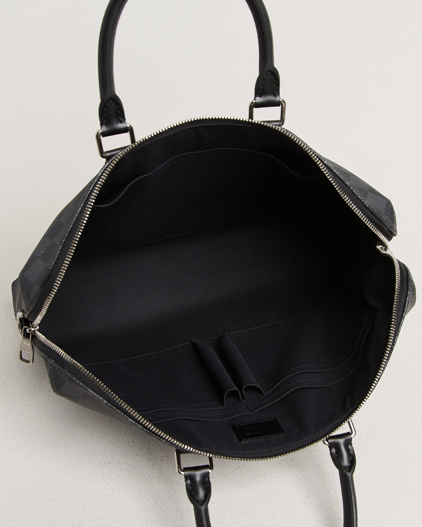 Uomini | Pre-Owned & Vintage Bags | Louis Vuitton Pre-Owned | Porte Documents Bag Damier Graphite