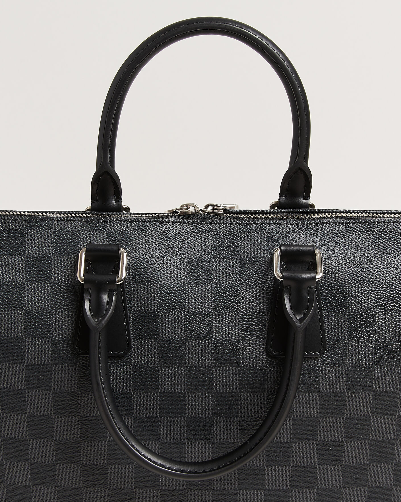 Uomini | Pre-Owned & Vintage Bags | Louis Vuitton Pre-Owned | Porte Documents Bag Damier Graphite