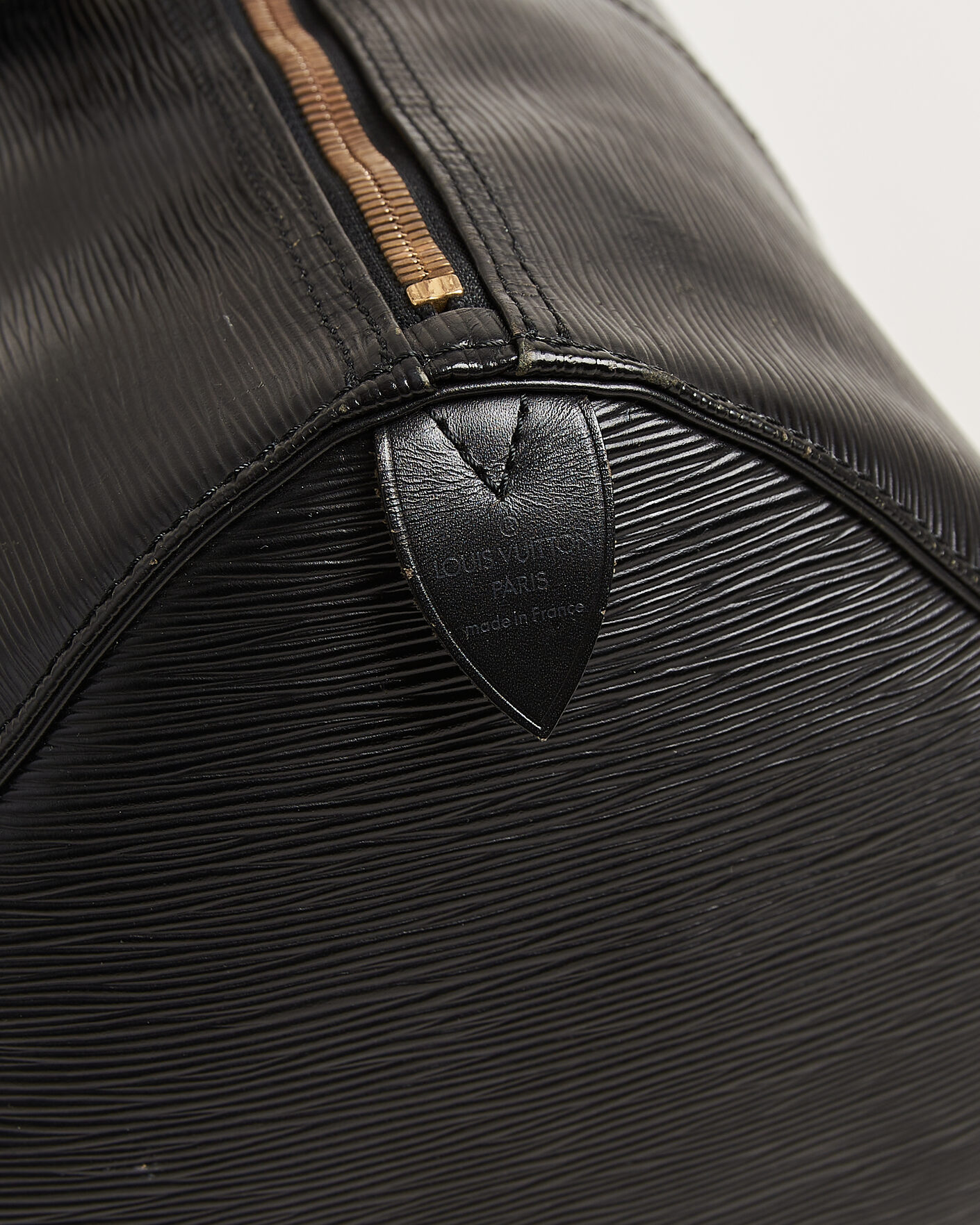 Uomini | Pre-Owned & Vintage Bags | Louis Vuitton Pre-Owned | Keepall 50 Epi Leather Black