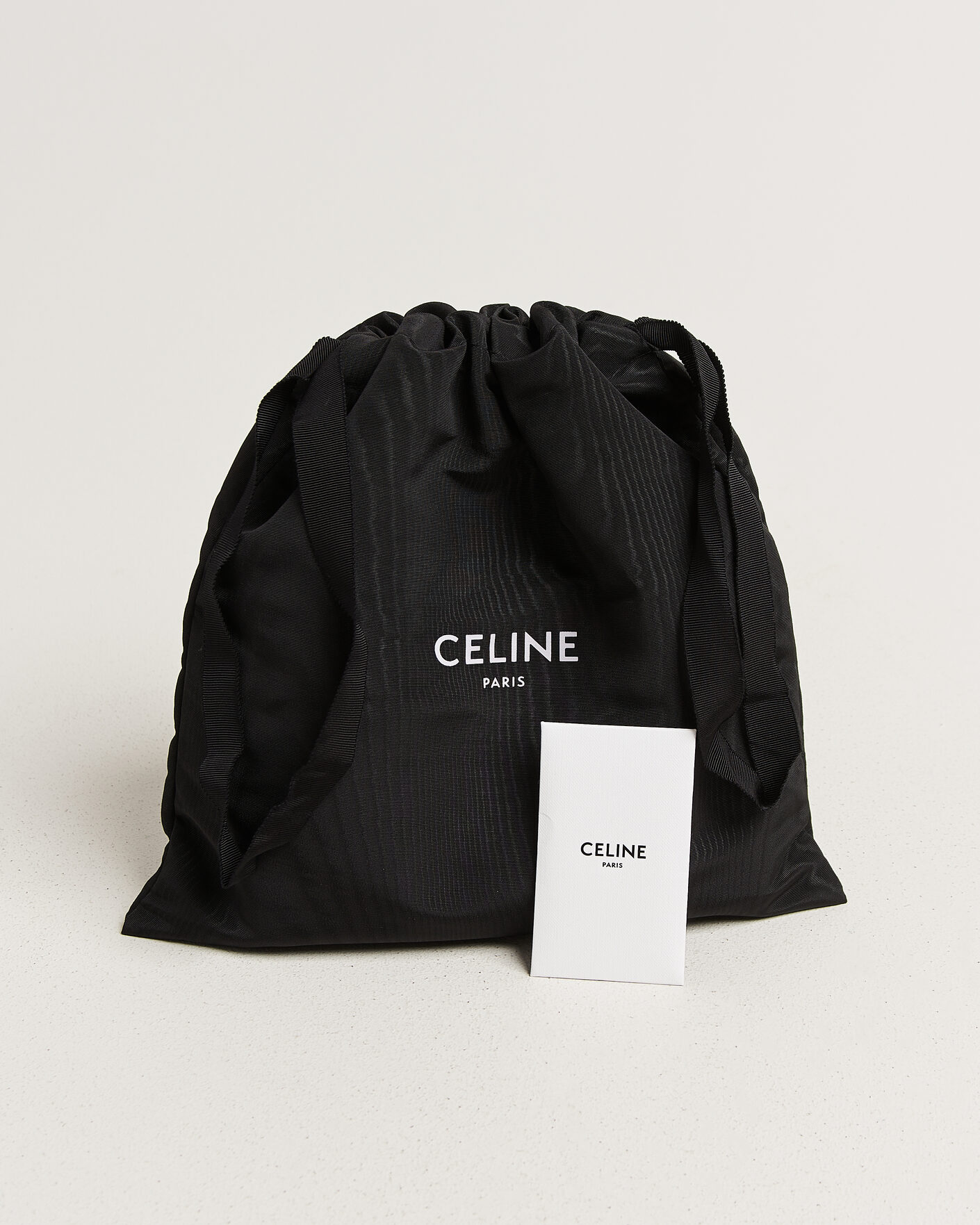 Uomini | Pre-Owned & Vintage Bags | Celine Pre-Owned | Trio Bag Small Leather Black