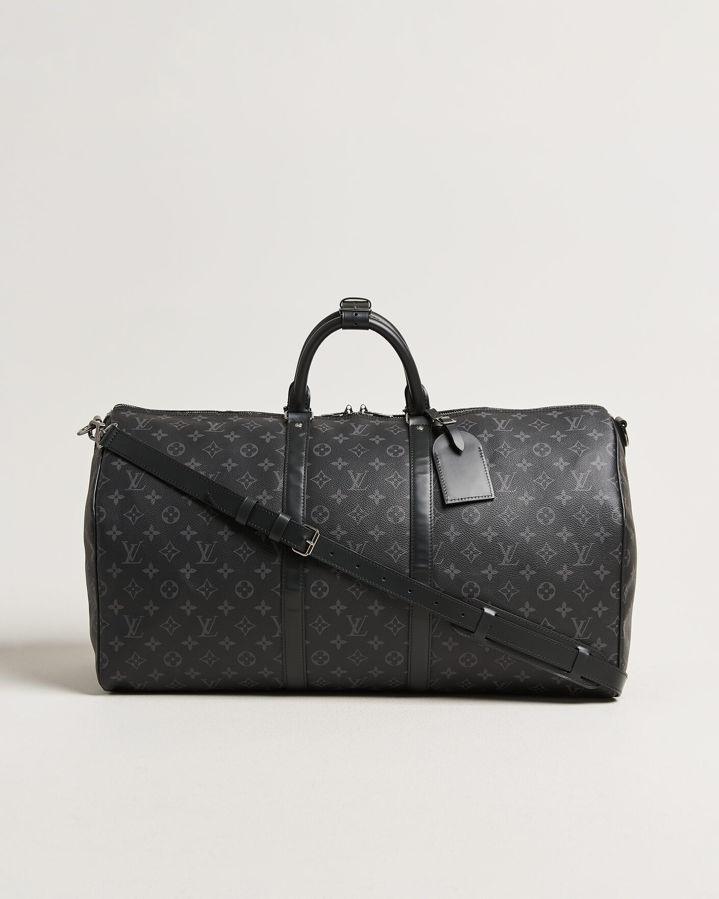 Uomini | Pre-Owned & Vintage Bags | Louis Vuitton Pre-Owned | Keepall 55 Bandoulière Monogram Eclipse
