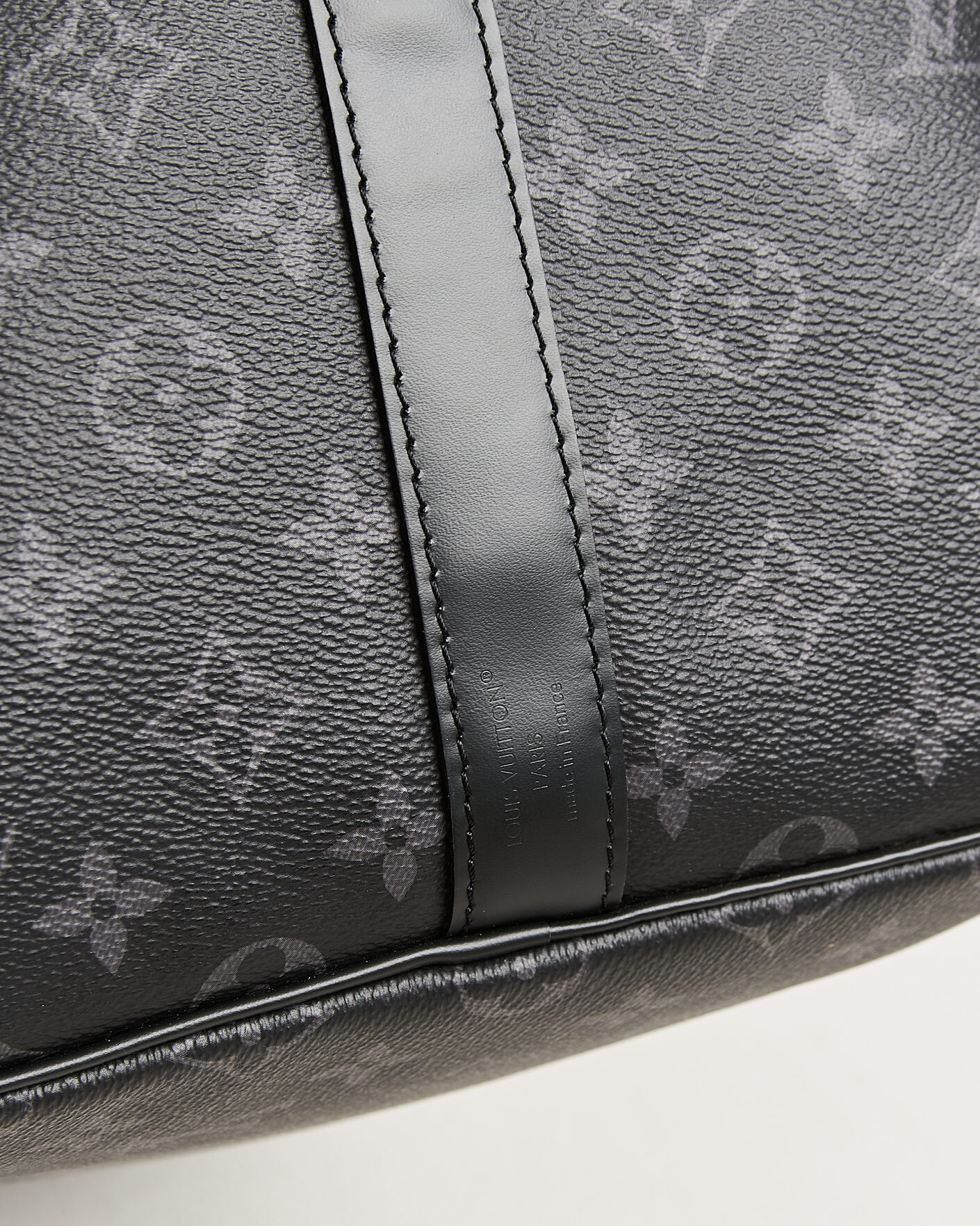 Uomini | Pre-Owned & Vintage Bags | Louis Vuitton Pre-Owned | Keepall 55 Bandoulière Monogram Eclipse