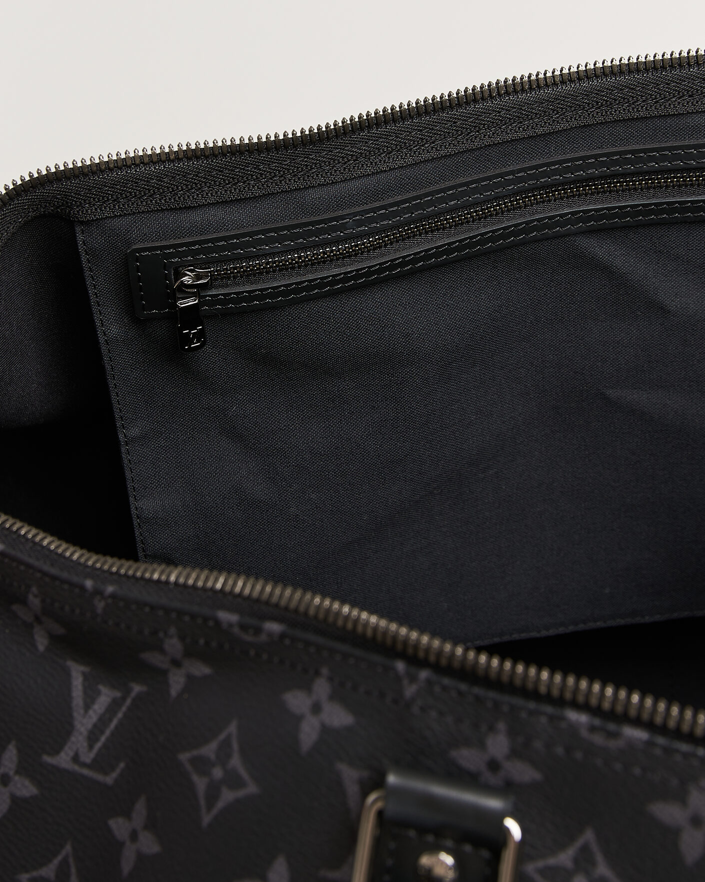 Uomini | Pre-Owned & Vintage Bags | Louis Vuitton Pre-Owned | Keepall 55 Bandoulière Monogram Eclipse