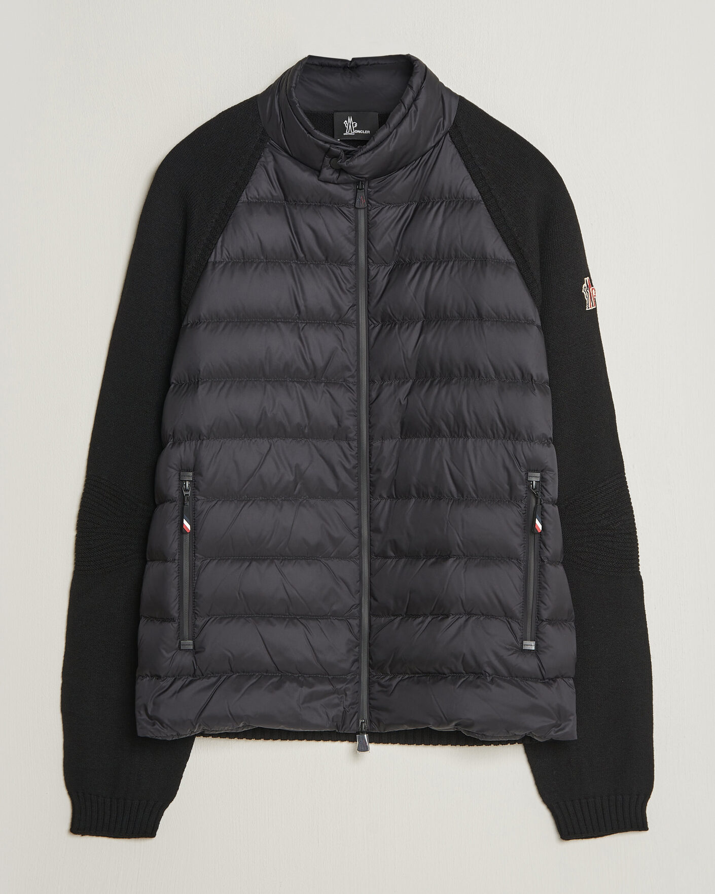 Uomini | Giacche | Moncler Grenoble | Padded Hybrid Cardigan Black