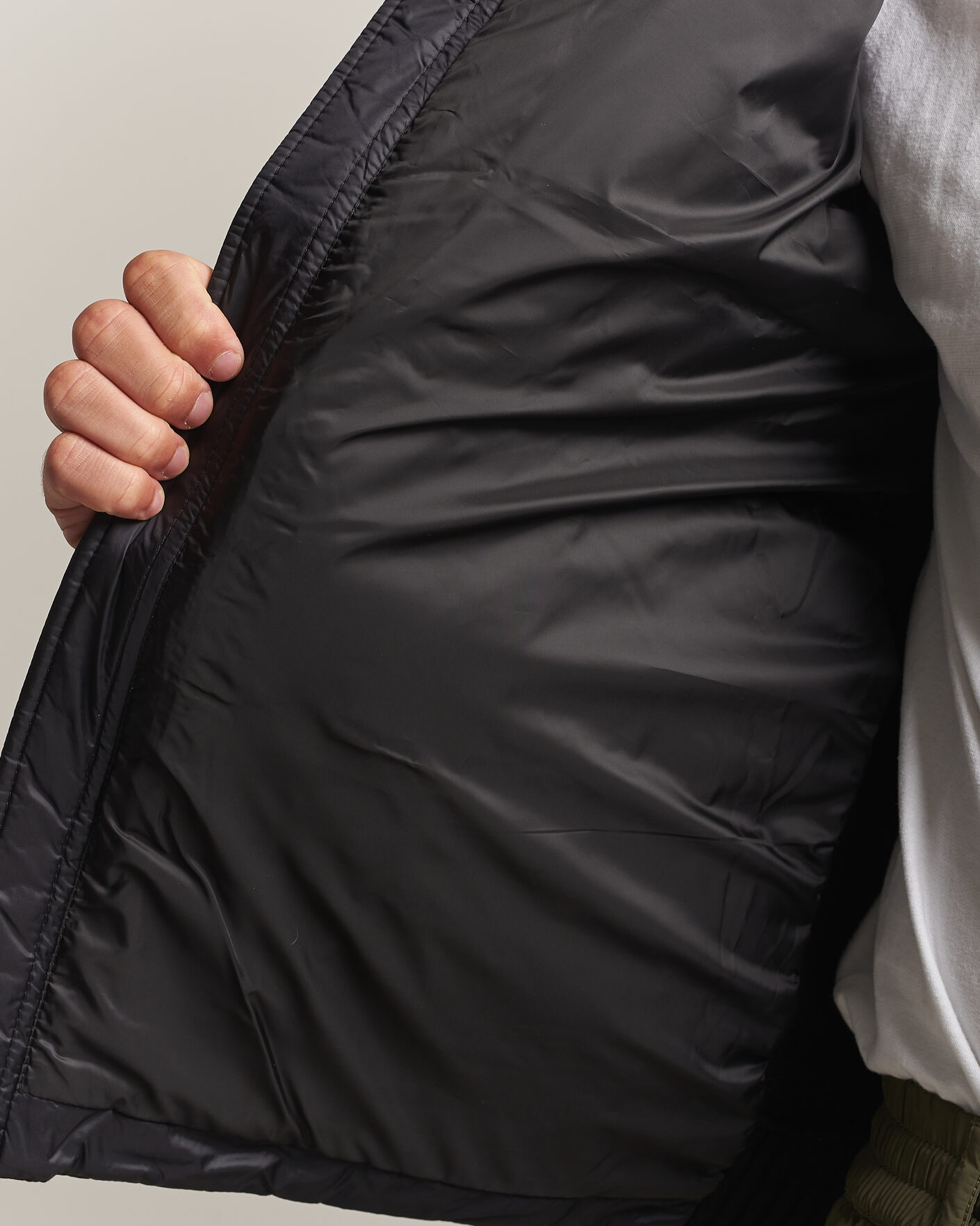 Uomini | Giacche | Moncler Grenoble | Padded Hybrid Cardigan Black
