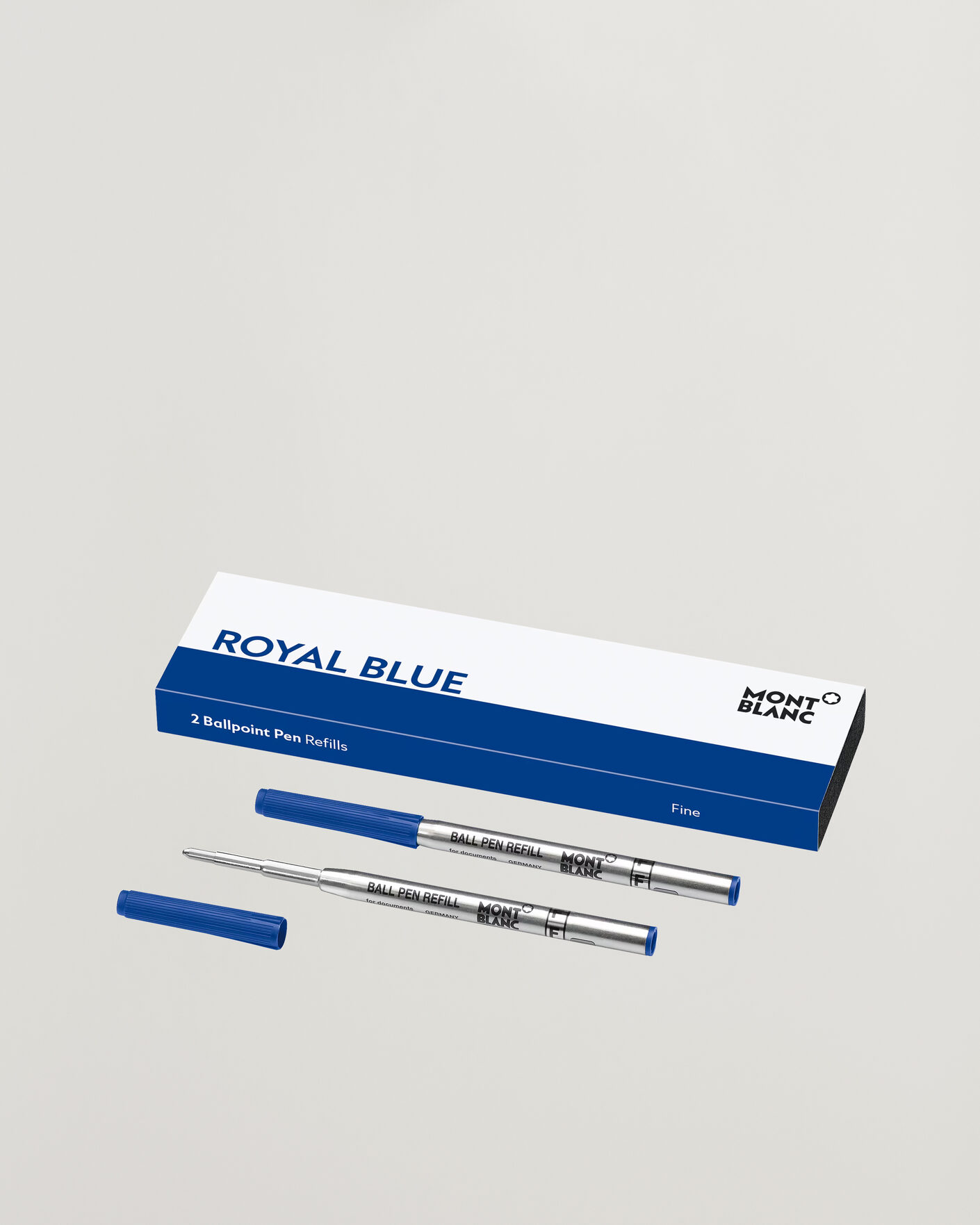 Uomini | Penne | Montblanc | 2 Ballpoint Pen Refill Fine Royal Blue