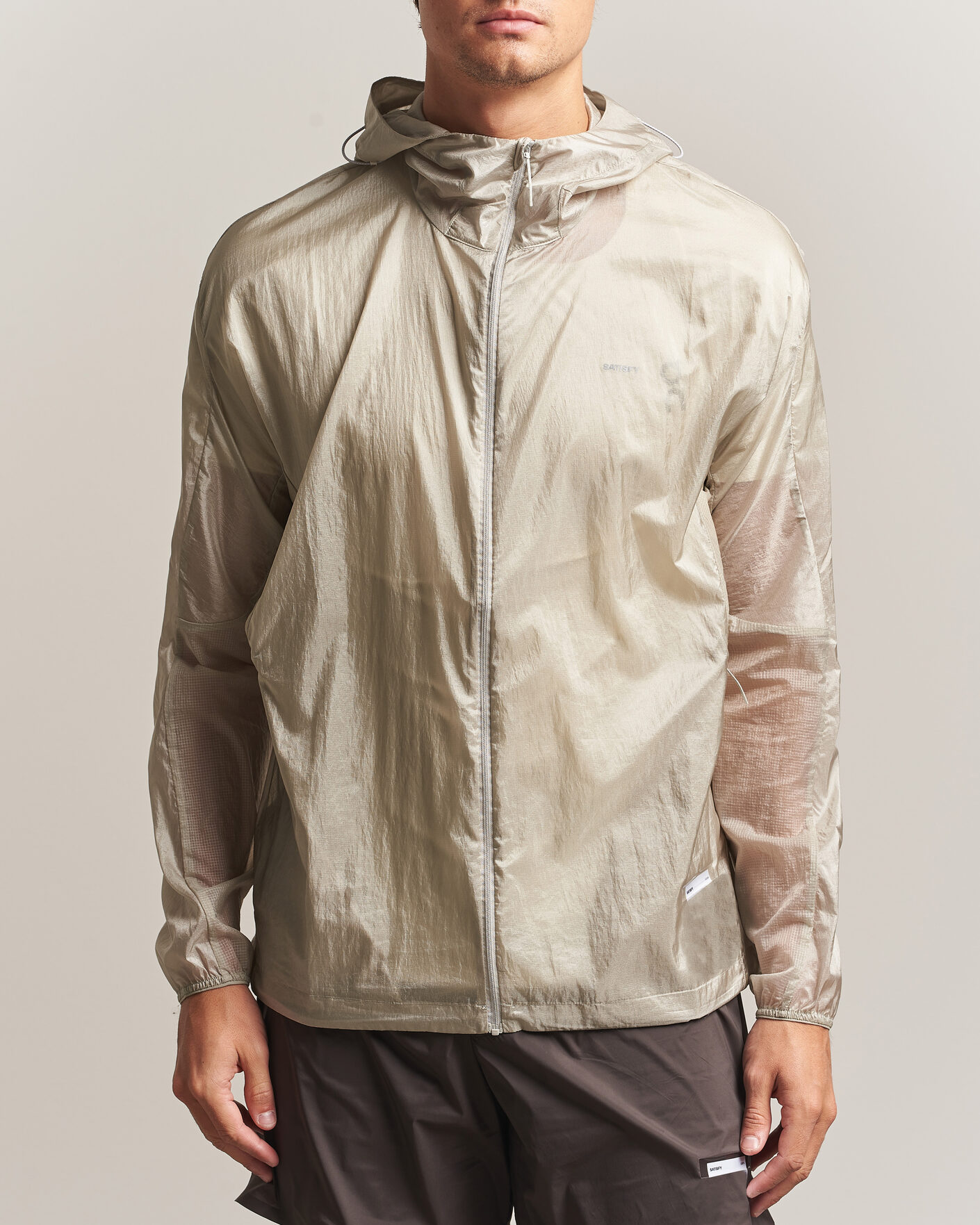 Uomini | Giacche | Satisfy | Pertex Diamond Fuse Windbreaker Moonstruck