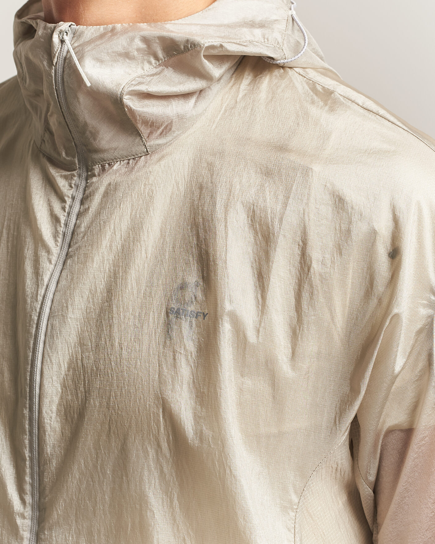 Uomini | Giacche | Satisfy | Pertex Diamond Fuse Windbreaker Moonstruck