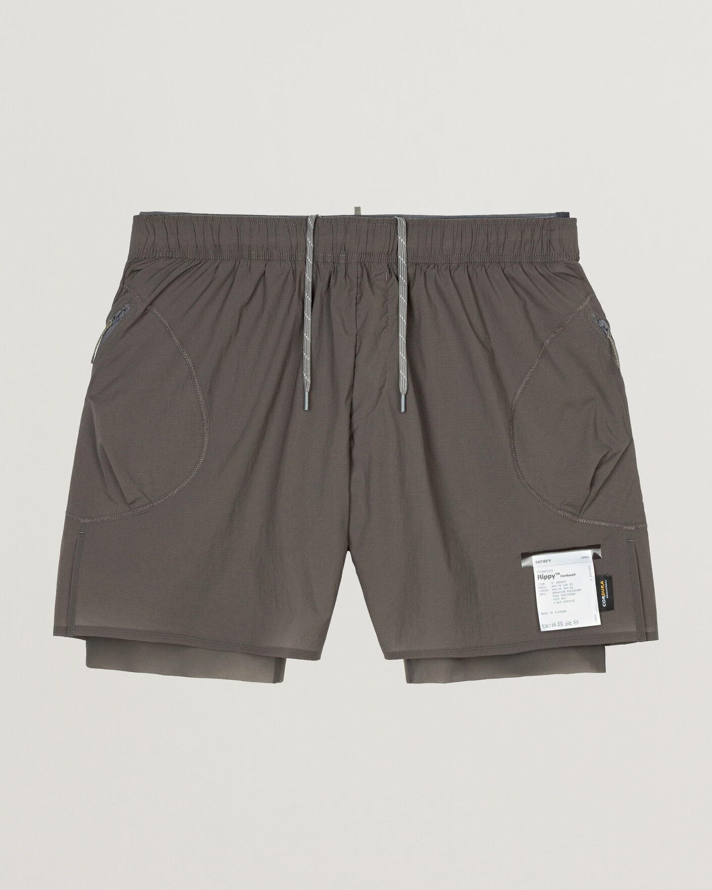 Uomini | Pantaloncini | Satisfy | Rippy Cordura 5 Inch Shorts Subterranean