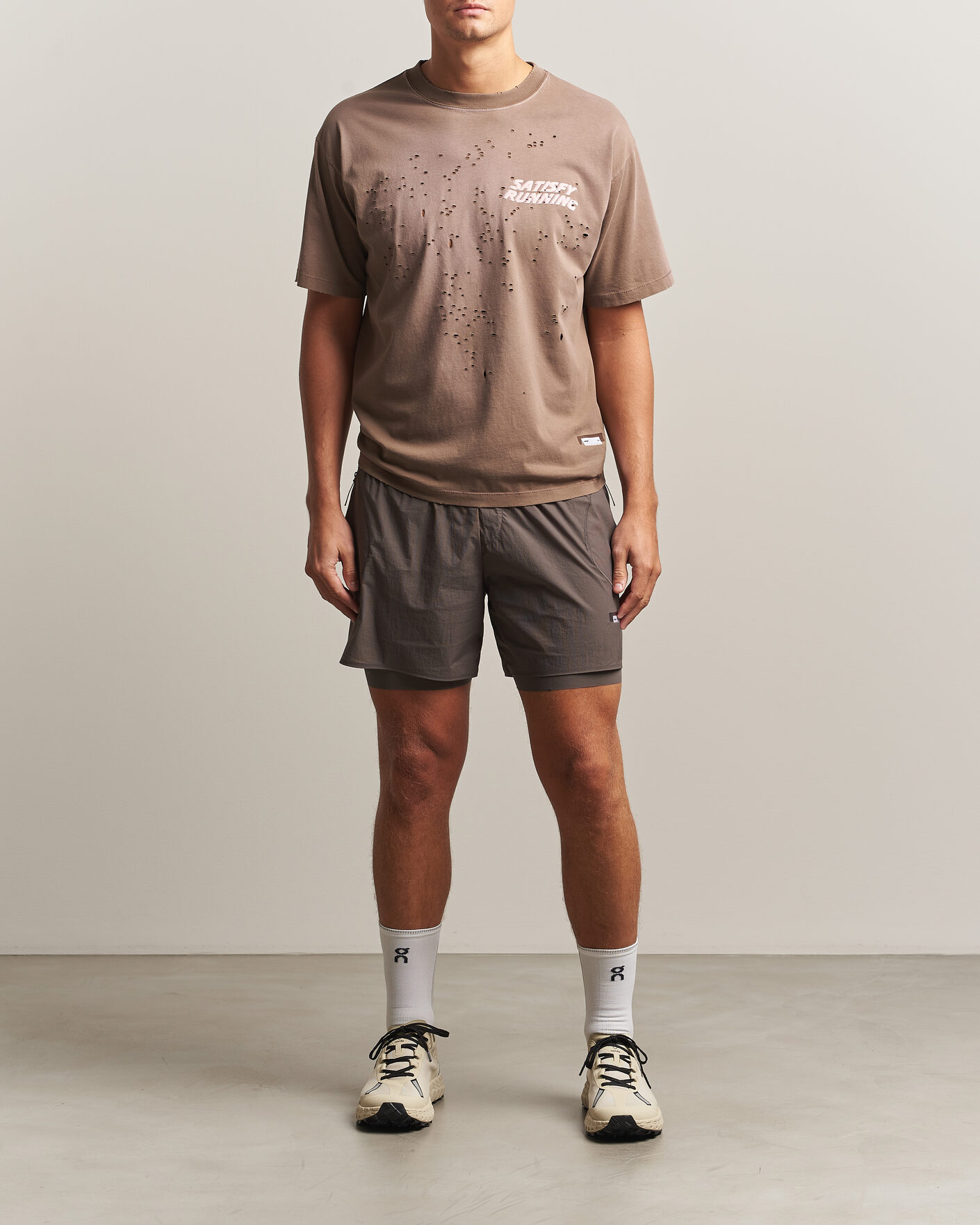 Uomini | Pantaloncini | Satisfy | Rippy Cordura 5 Inch Shorts Subterranean