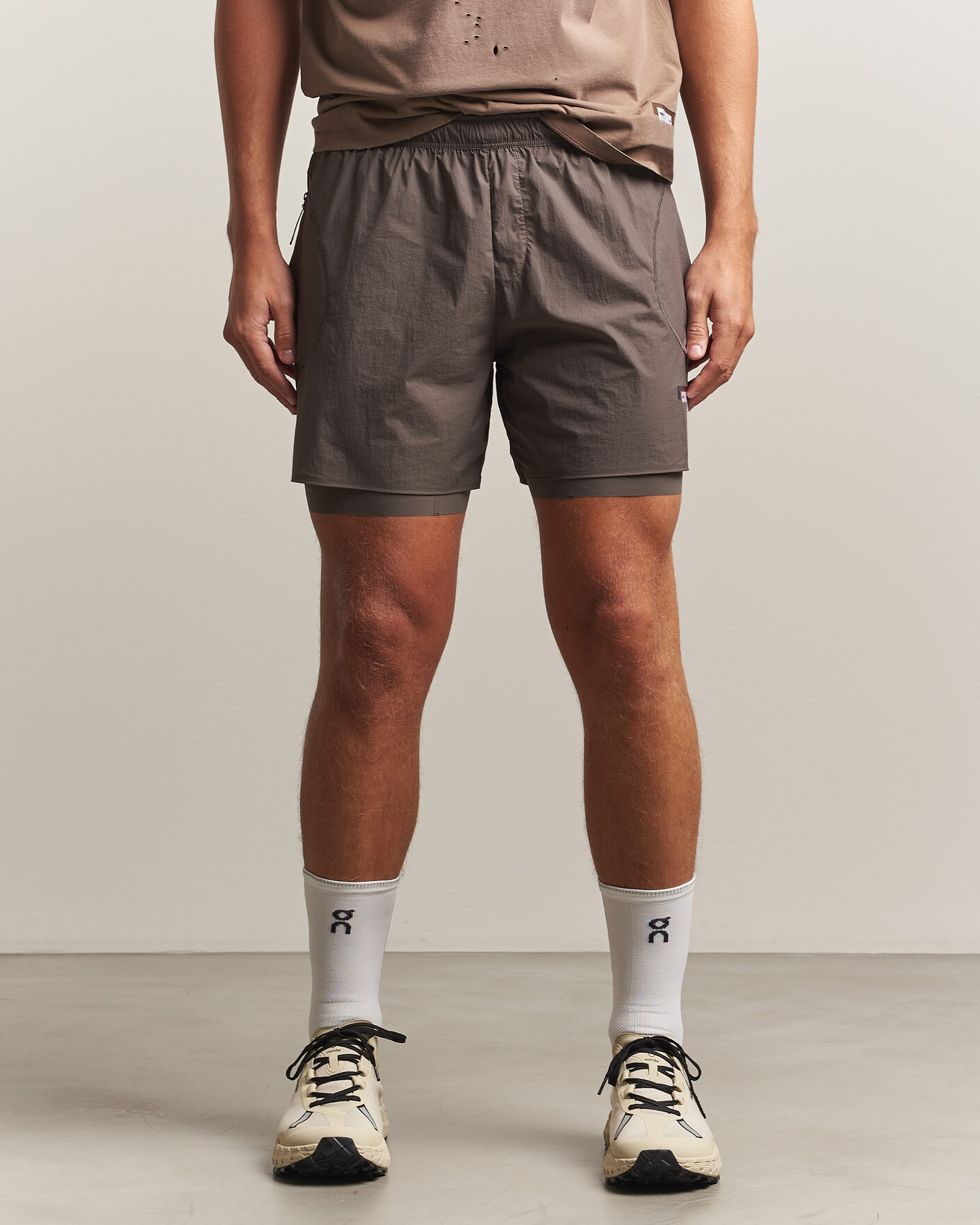 Uomini | Pantaloncini | Satisfy | Rippy Cordura 5 Inch Shorts Subterranean