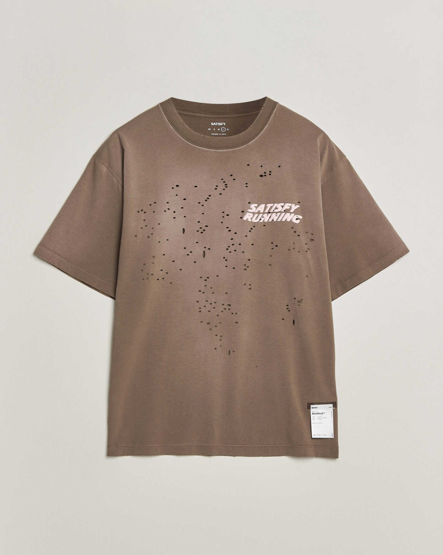 Uomini | T-shirt | Satisfy | MothTech T-Shirt Sun Bleached Rain Drum