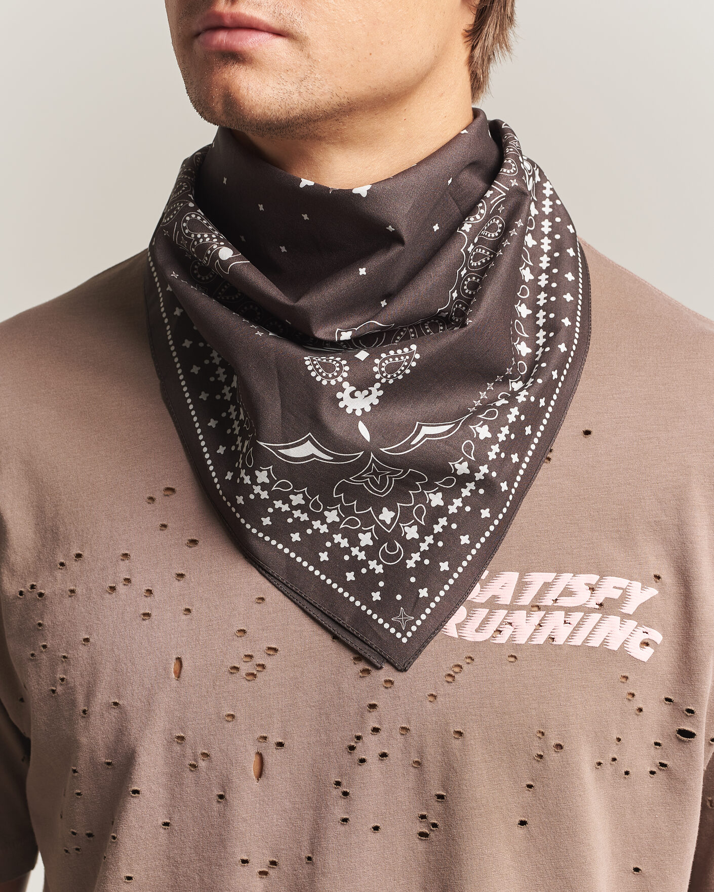 Uomini | Sciarpe | Satisfy | SoftCell Bandana Sun Bleached Rain Drum