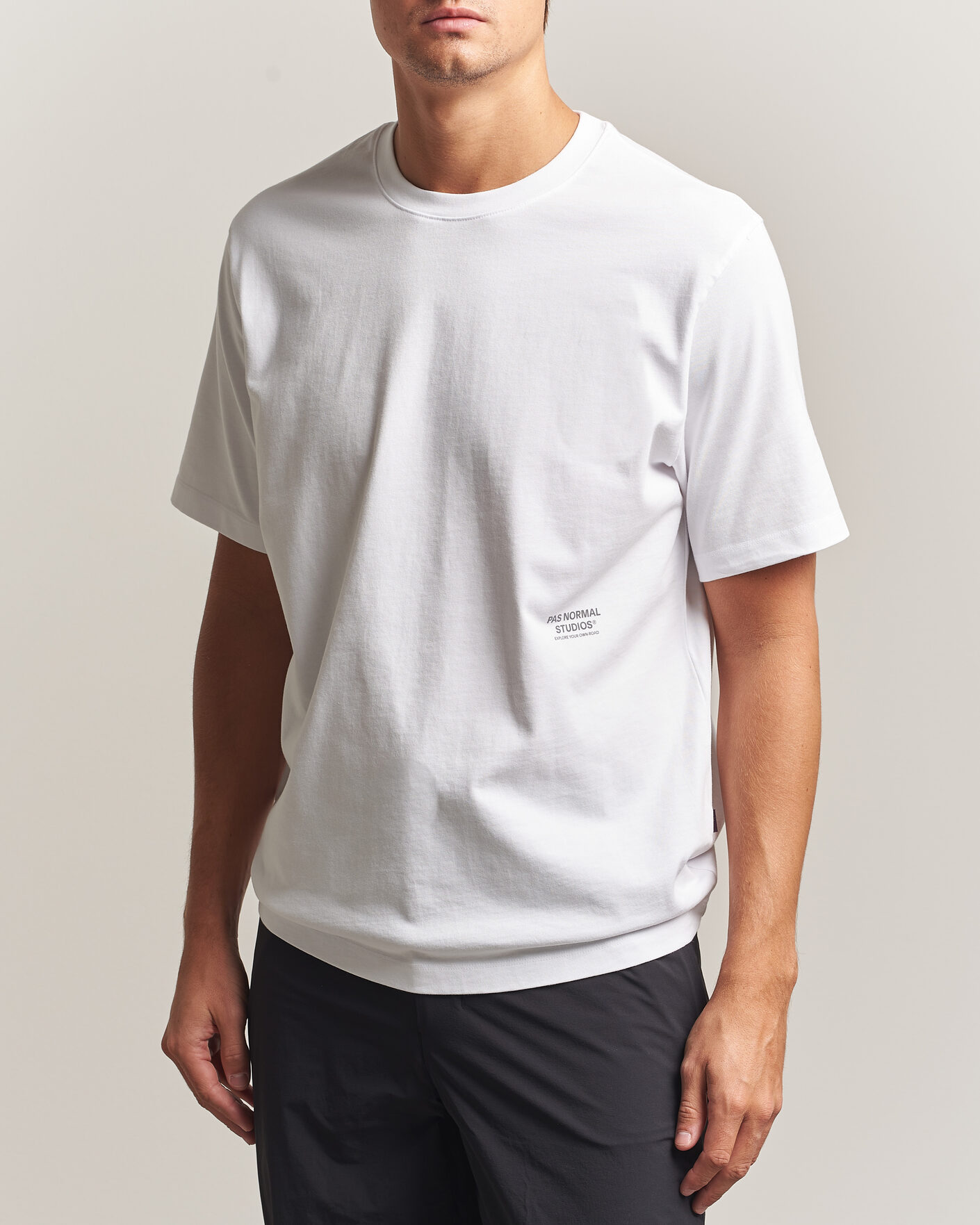 Uomini | T-shirt | Pas Normal Studios | Off-Race Graphic T-Shirt White