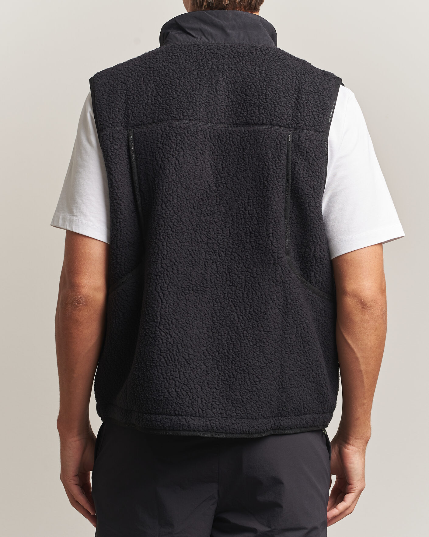 Uomini | Maglieria | Pas Normal Studios | Off-Race Pile Fleece Black