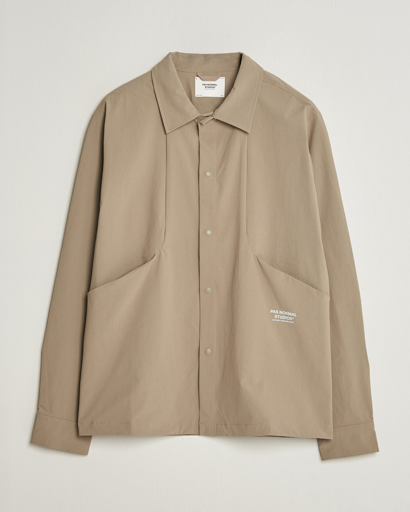 Uomini | Camicie | Pas Normal Studios | Off-Race Tech Shirt Dusty Earth