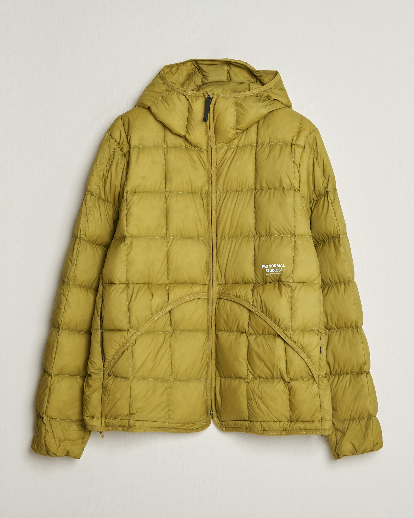 Uomini | Giacche | Pas Normal Studios | Off-Race Down Liner Jacket Dark Lime