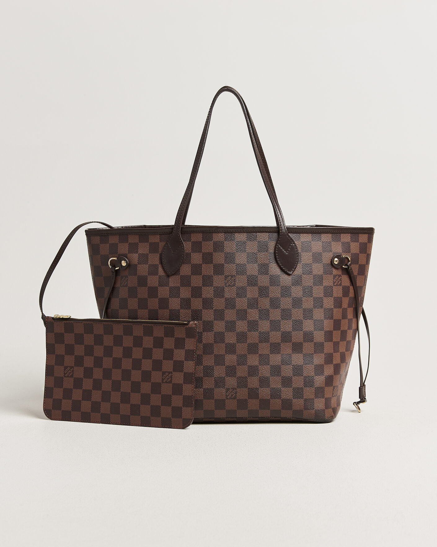 Uomini | Pre-Owned & Vintage Bags | Louis Vuitton Pre-Owned | Neverfull MM  Damier Ebene