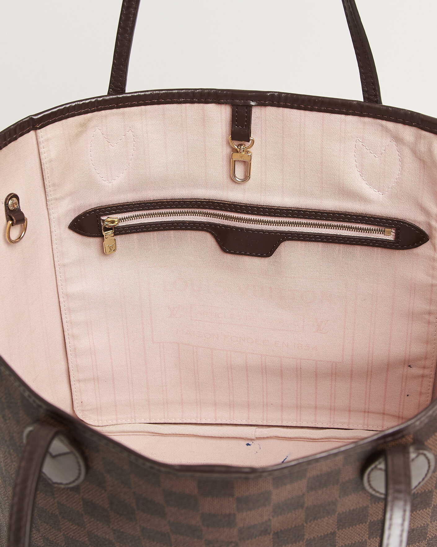 Uomini | Pre-Owned & Vintage Bags | Louis Vuitton Pre-Owned | Neverfull MM Damier Ebene