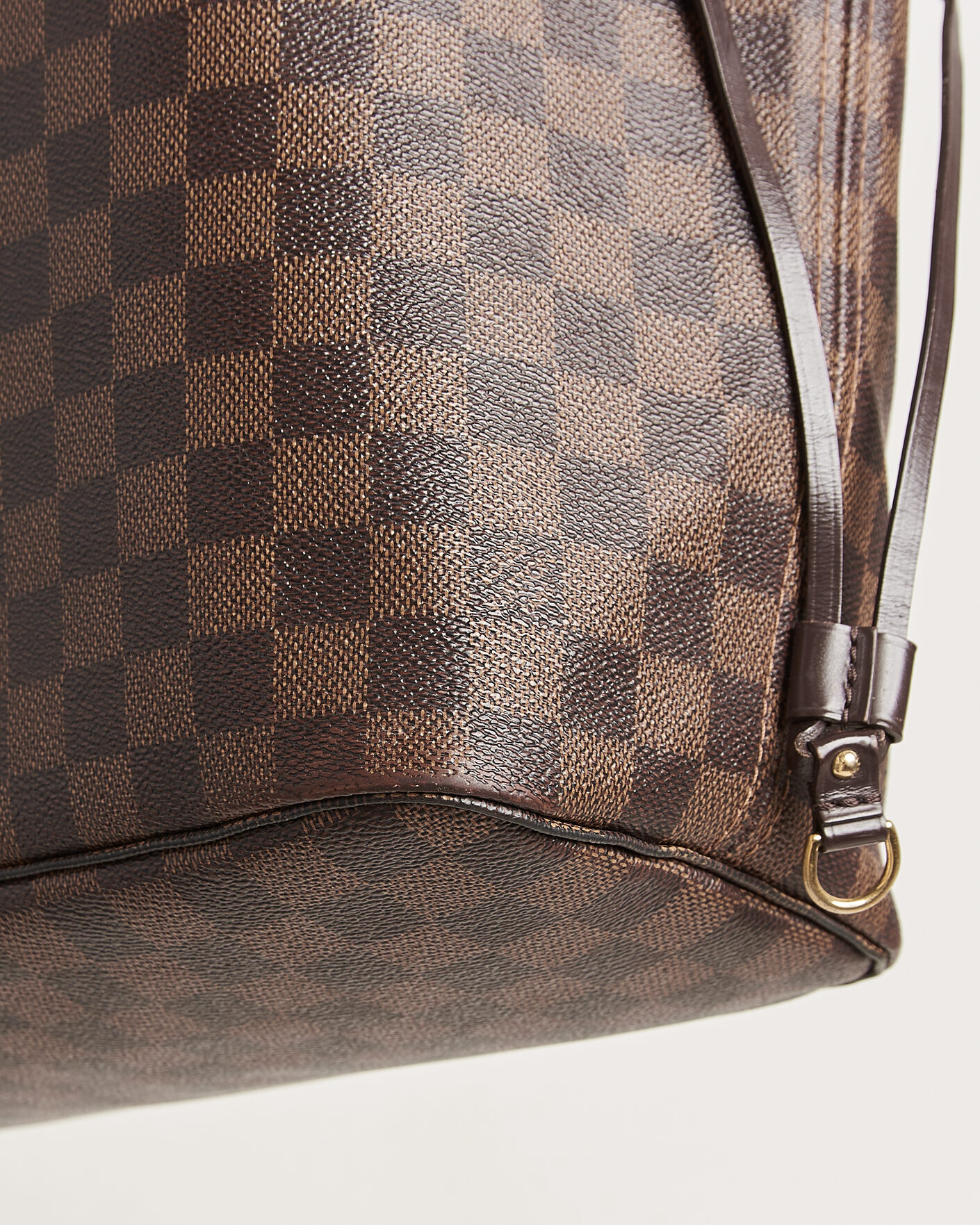 Uomini | Pre-Owned & Vintage Bags | Louis Vuitton Pre-Owned | Neverfull MM Damier Ebene