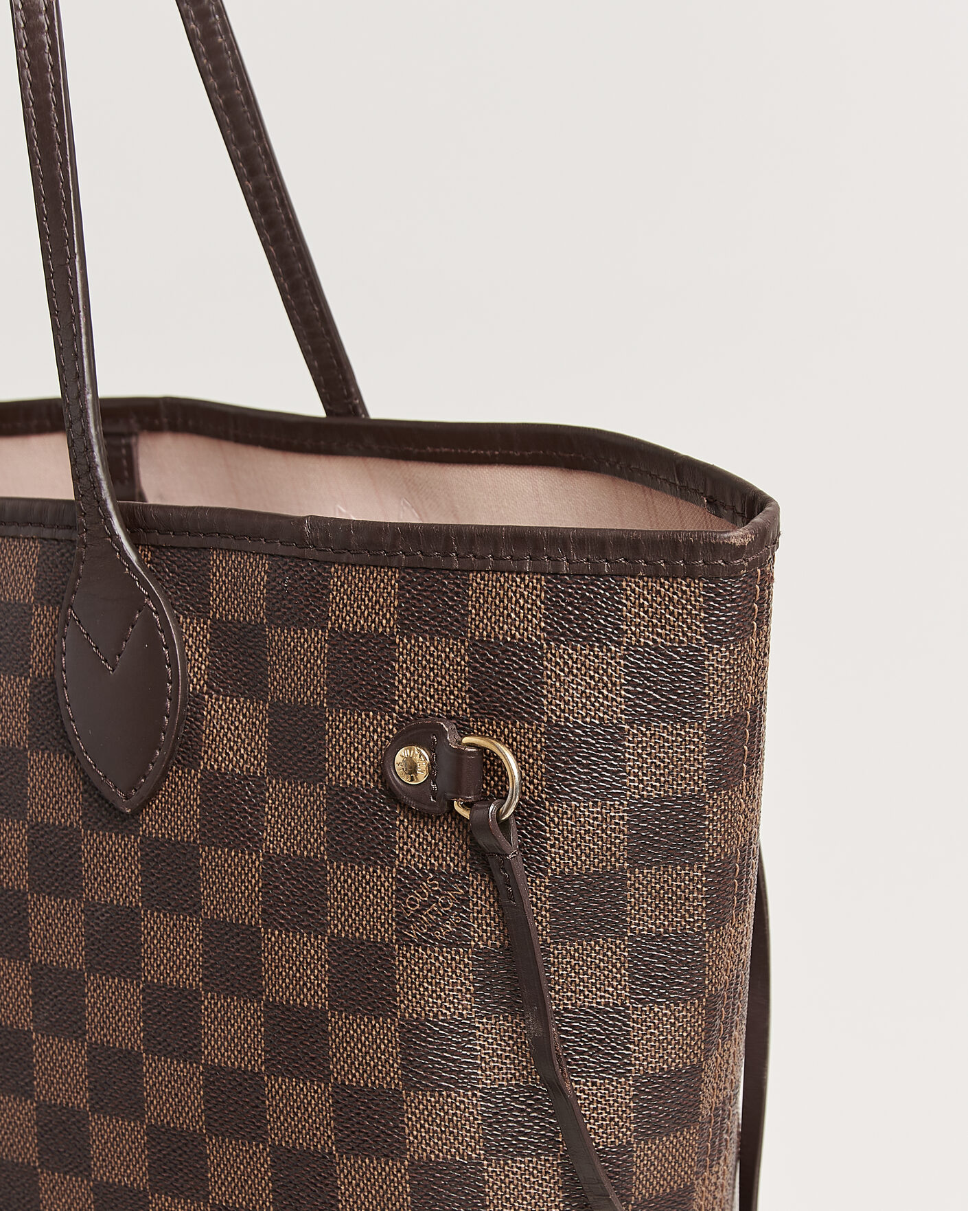 Uomini | Pre-Owned & Vintage Bags | Louis Vuitton Pre-Owned | Neverfull MM Damier Ebene