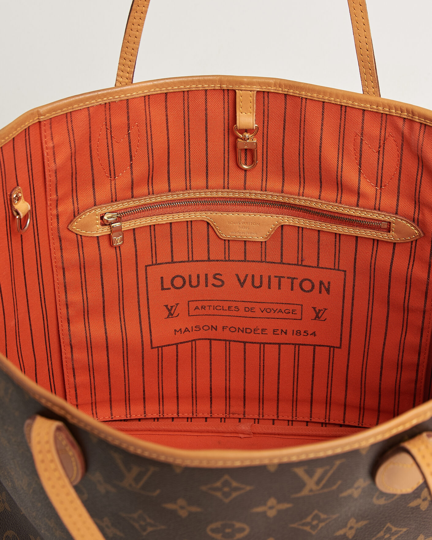 Uomini | Pre-Owned & Vintage Bags | Louis Vuitton Pre-Owned | Neverfull MM Monogram