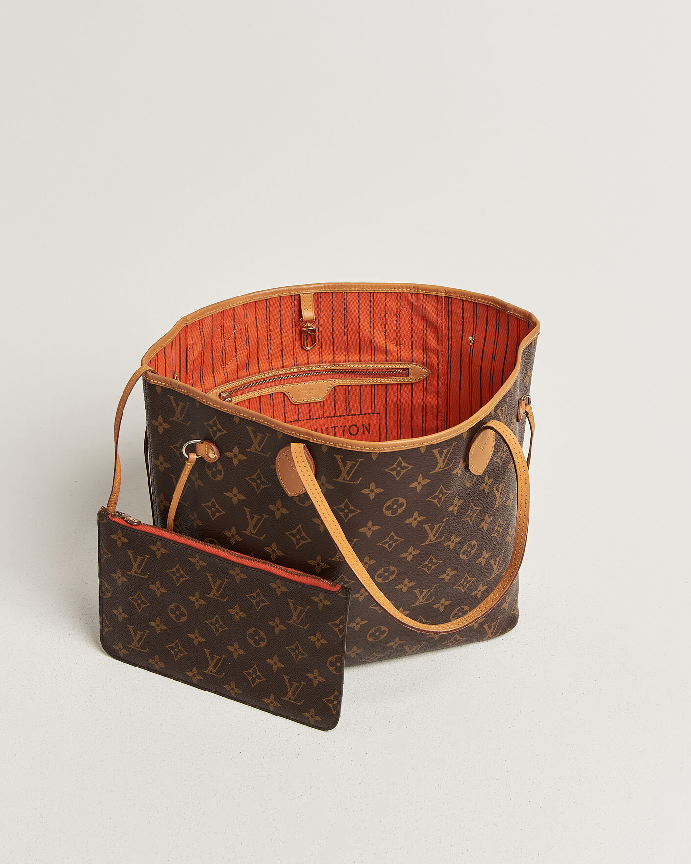 Uomini | Pre-Owned & Vintage Bags | Louis Vuitton Pre-Owned | Neverfull MM Monogram