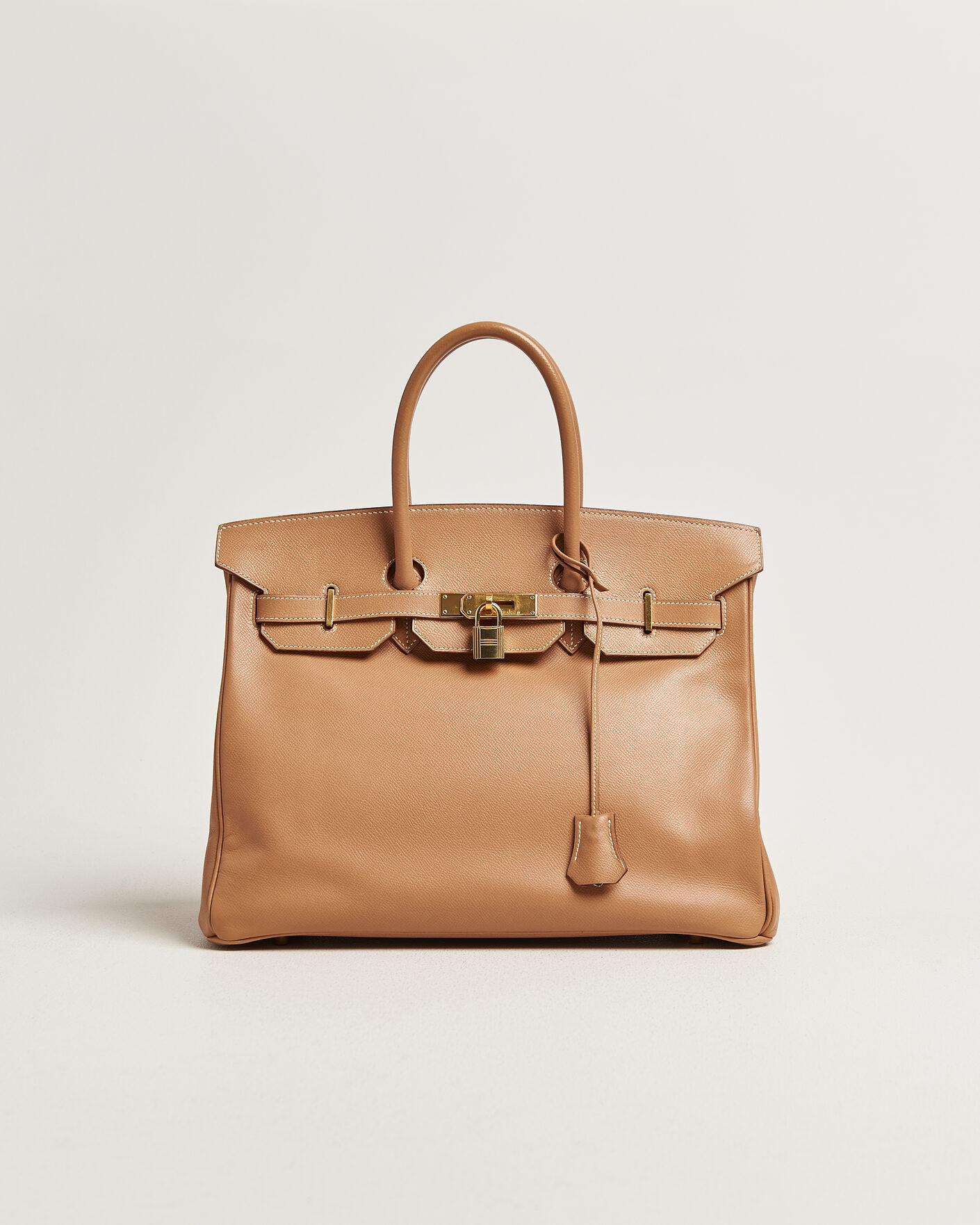 Uomini | Pre-Owned & Vintage Bags | Hermès Pre-Owned | Birkin 35 Courchevel Gold