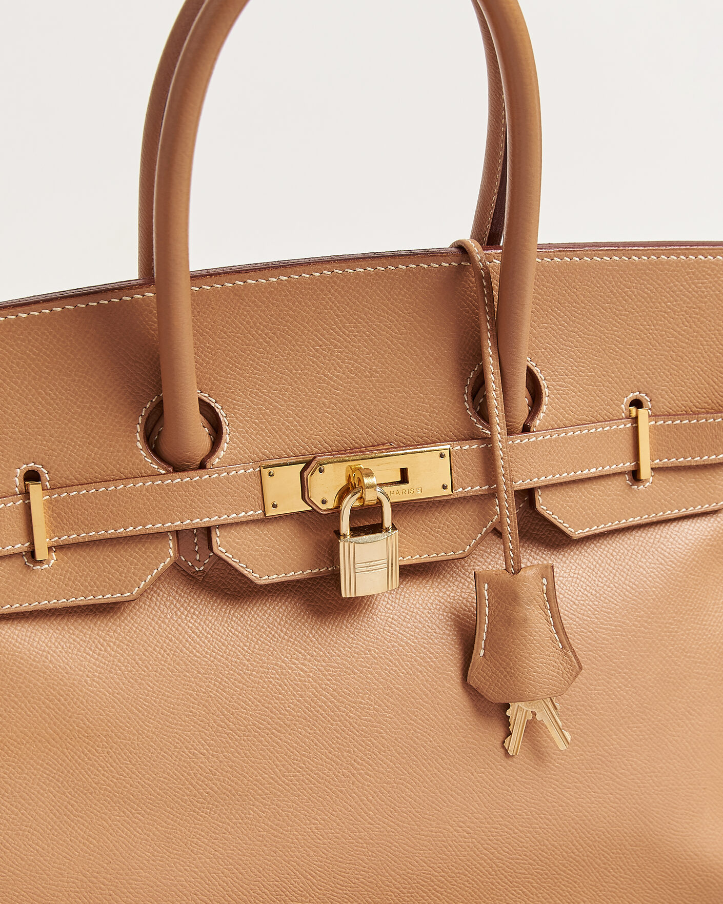 Uomini | Pre-Owned & Vintage Bags | Hermès Pre-Owned | Birkin 35 Courchevel Gold
