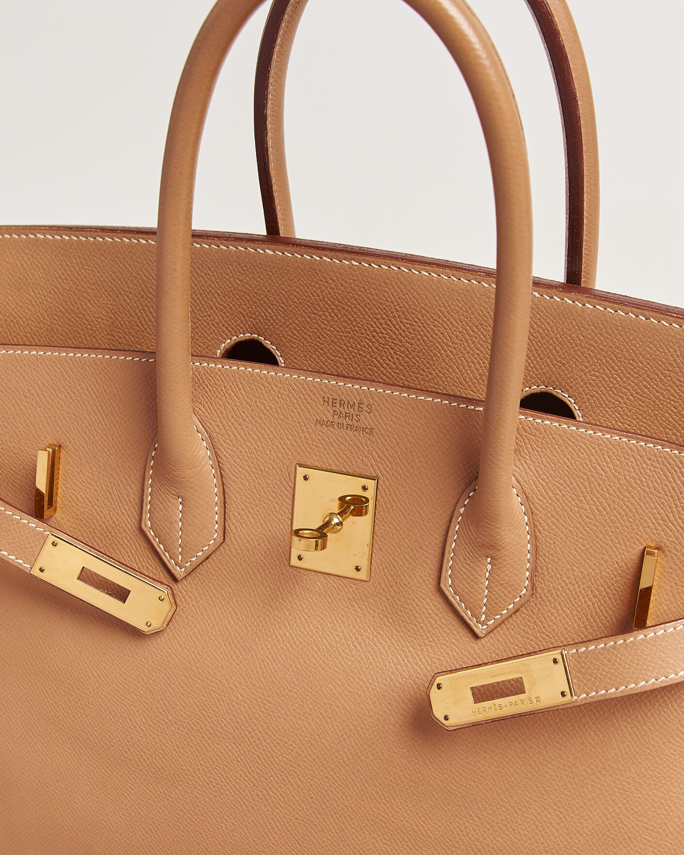 Uomini | Pre-Owned & Vintage Bags | Hermès Pre-Owned | Birkin 35 Courchevel Gold