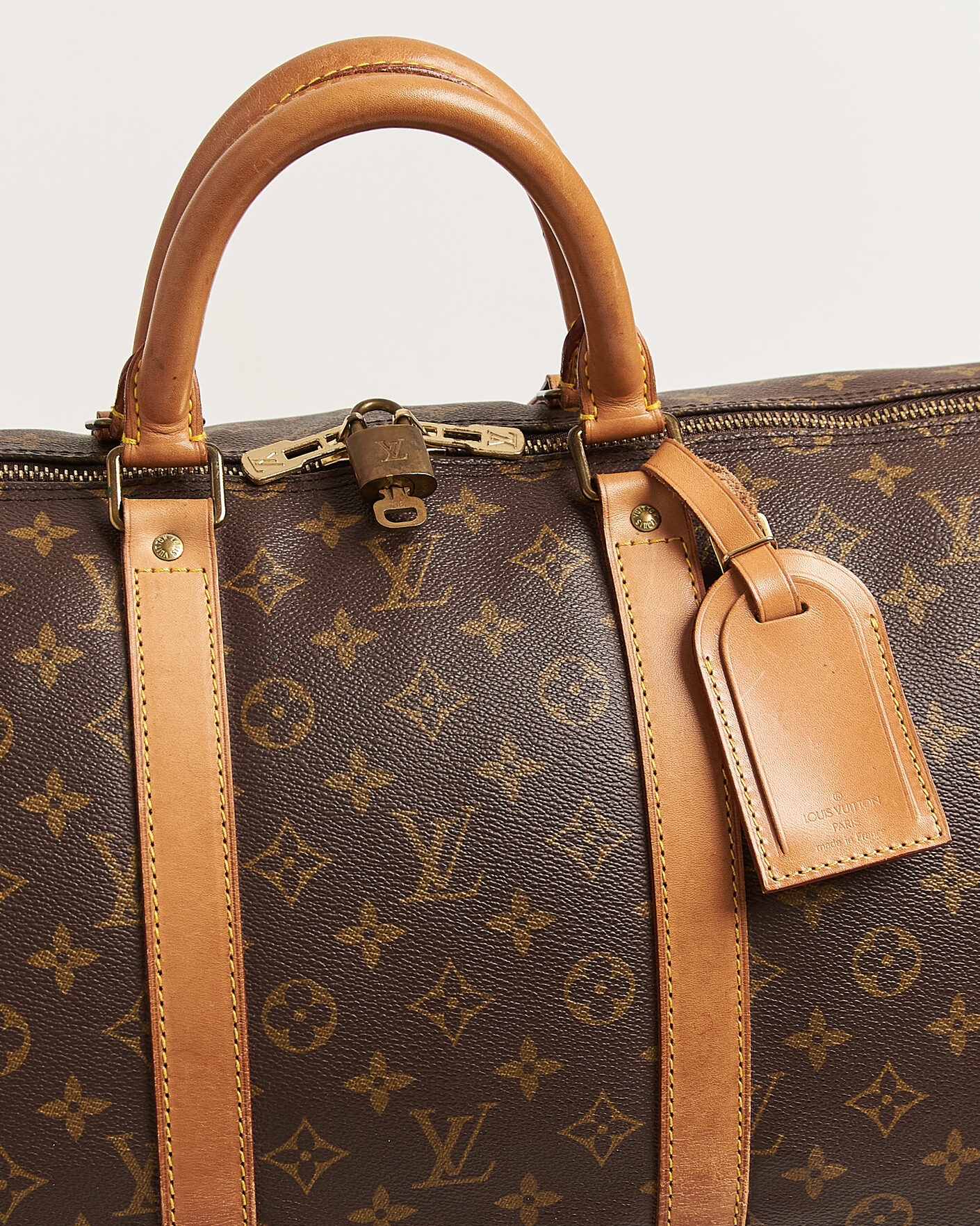 Uomini | Pre-Owned & Vintage Bags | Louis Vuitton Pre-Owned | Keepall Bandouliére 55 Monogram