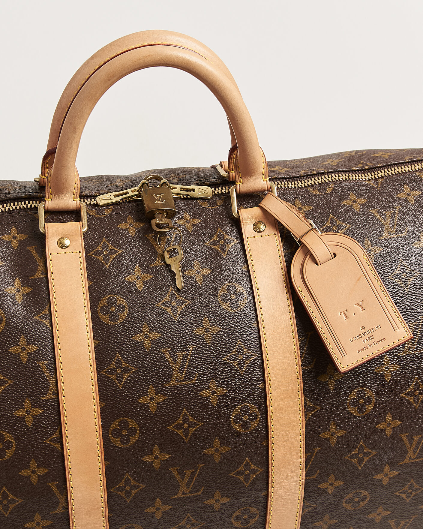 Uomini | Pre-Owned & Vintage Bags | Louis Vuitton Pre-Owned | Keepall Bandouliére 55 Monogram