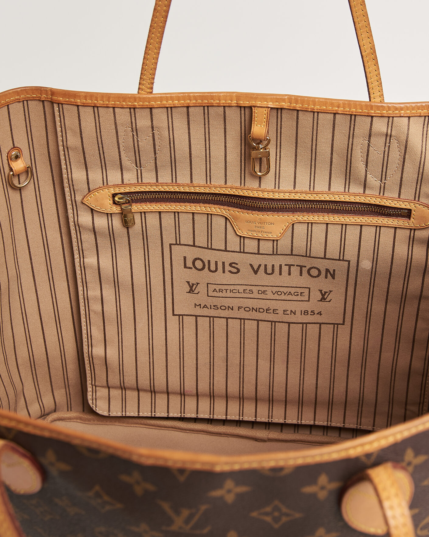 Uomini | Pre-Owned & Vintage Bags | Louis Vuitton Pre-Owned | Neverfull GM Monogram