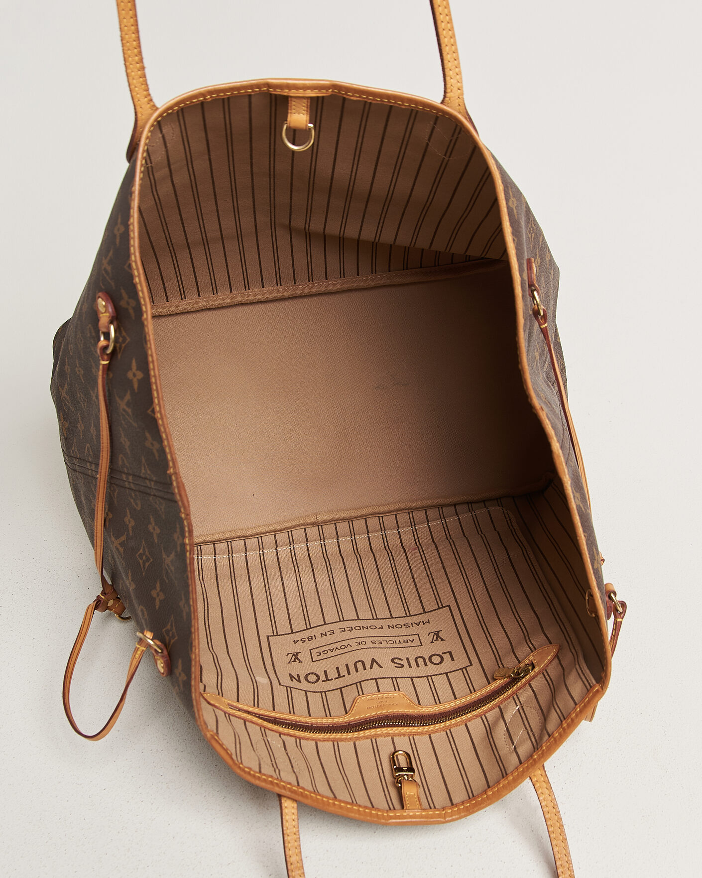 Uomini | Pre-Owned & Vintage Bags | Louis Vuitton Pre-Owned | Neverfull GM Monogram