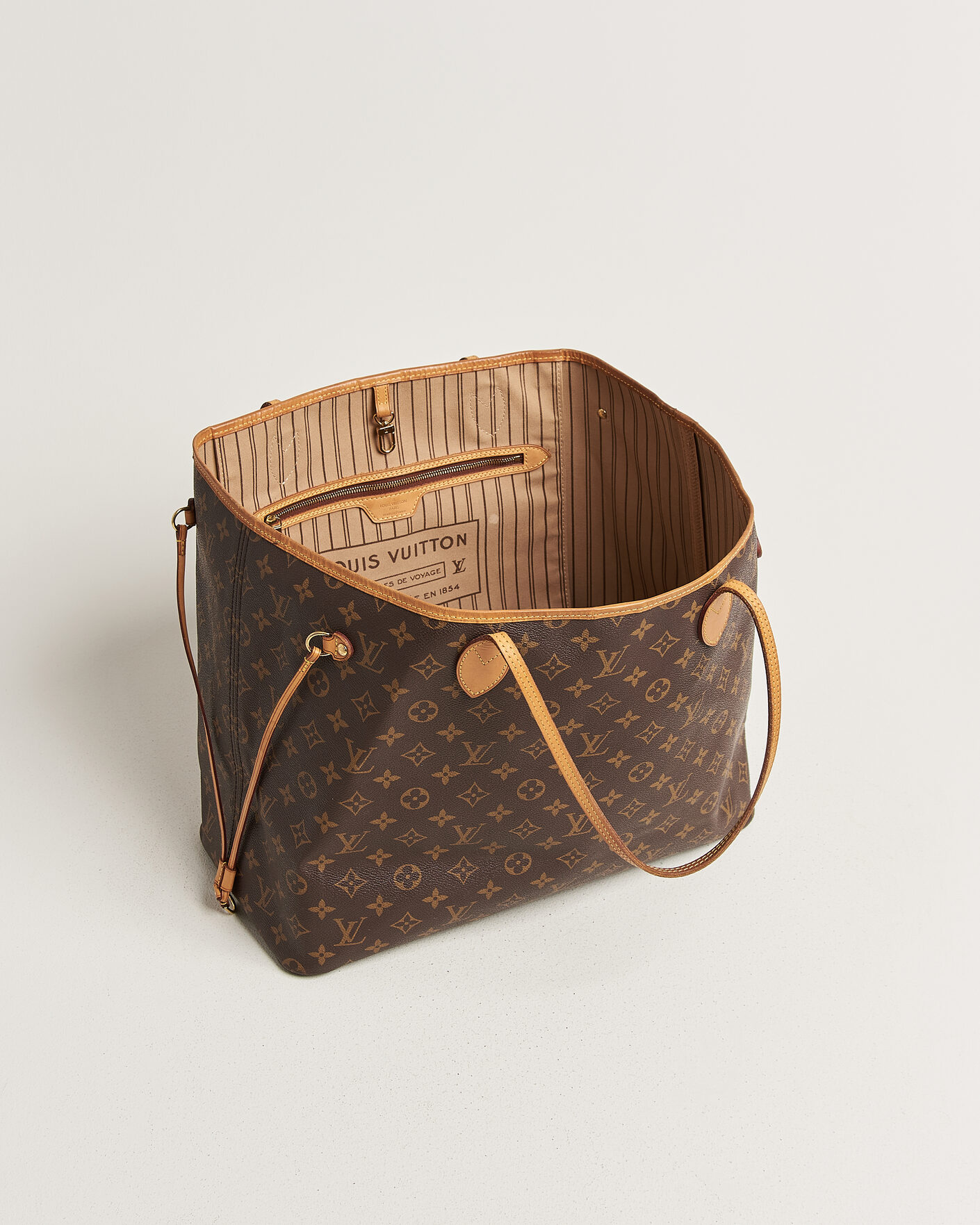 Uomini | Pre-Owned & Vintage Bags | Louis Vuitton Pre-Owned | Neverfull GM Monogram