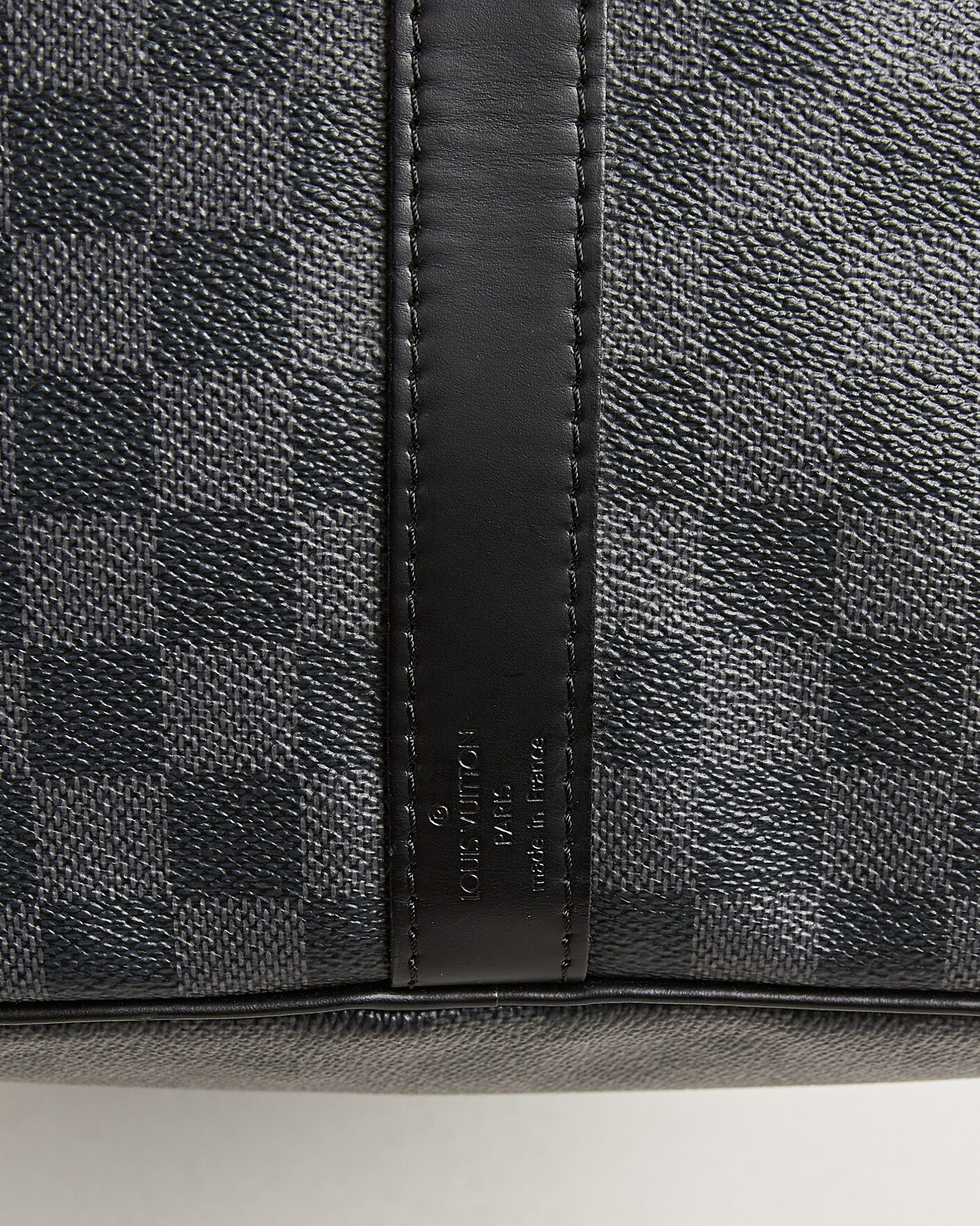 Uomini | Pre-Owned & Vintage Bags | Louis Vuitton Pre-Owned | Keepall Bandouliére 55 Damier Graphite