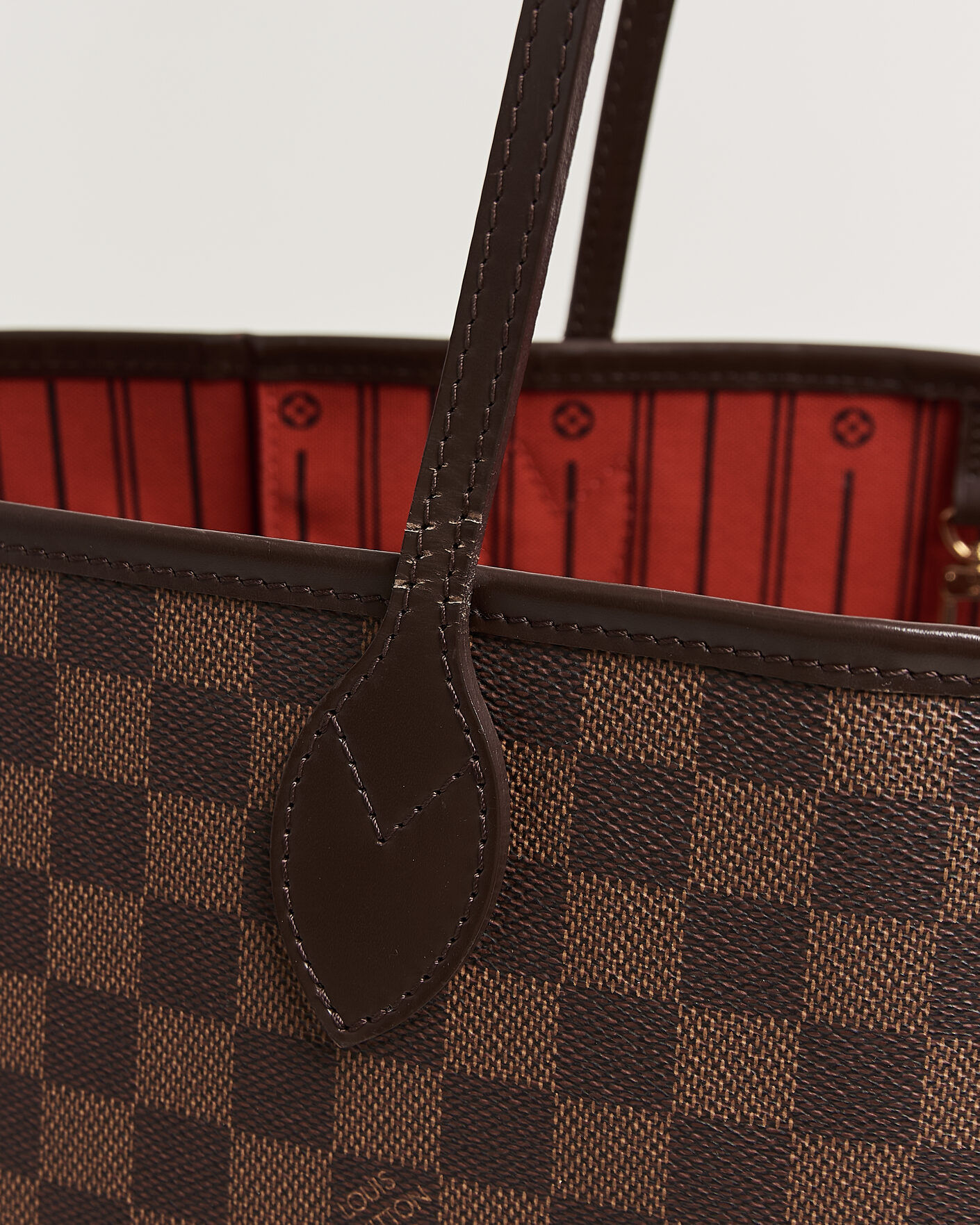 Uomini | Pre-Owned & Vintage Bags | Louis Vuitton Pre-Owned | Neverfull GM Damier Ebene