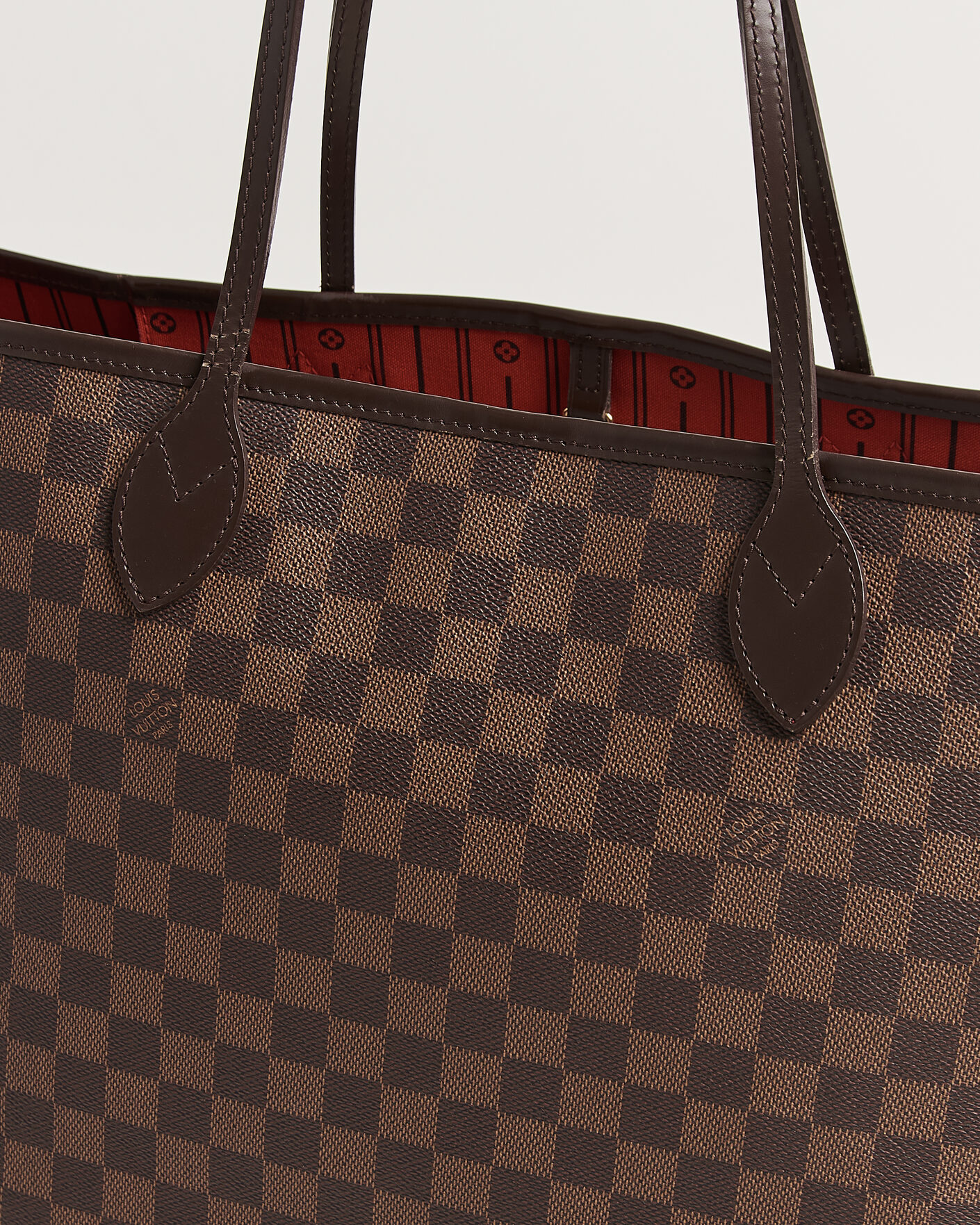 Uomini | Pre-Owned & Vintage Bags | Louis Vuitton Pre-Owned | Neverfull GM Damier Ebene