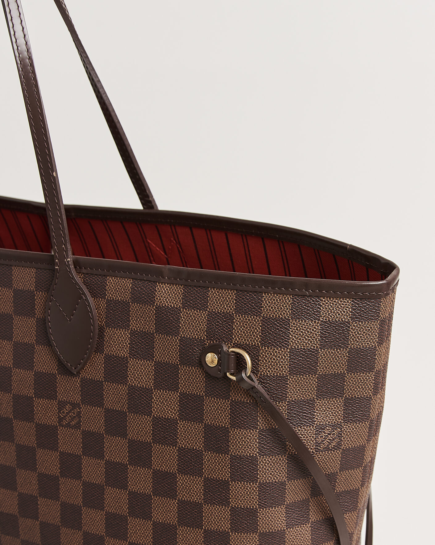Uomini | Pre-Owned & Vintage Bags | Louis Vuitton Pre-Owned | Neverfull GM Damier Ebene
