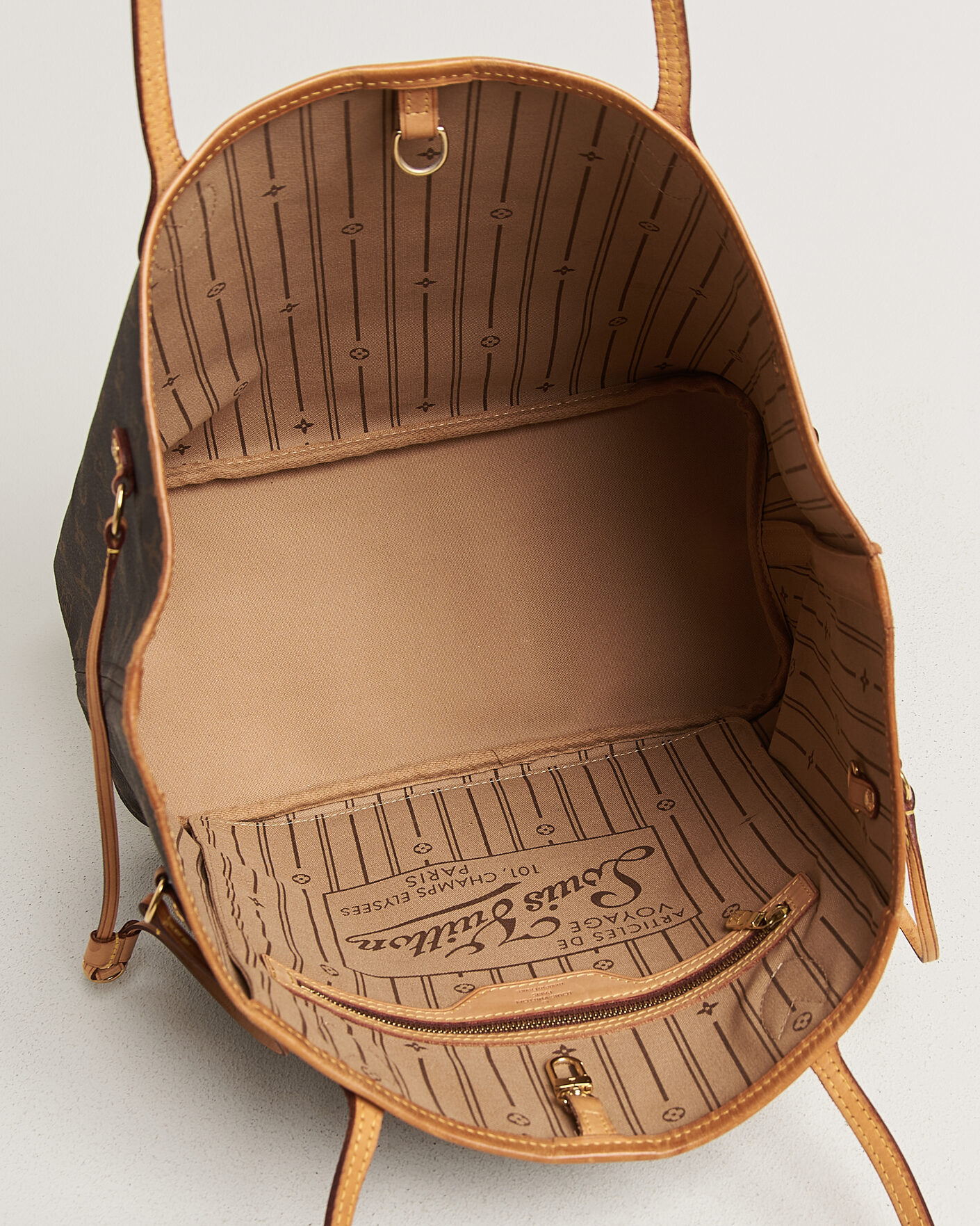 Uomini | Pre-Owned & Vintage Bags | Louis Vuitton Pre-Owned | Neverfull MM Monogram